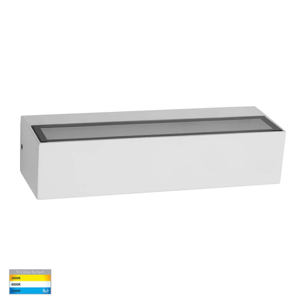 HV3657T-WHT - Siena White LED Up & Down Wall Light