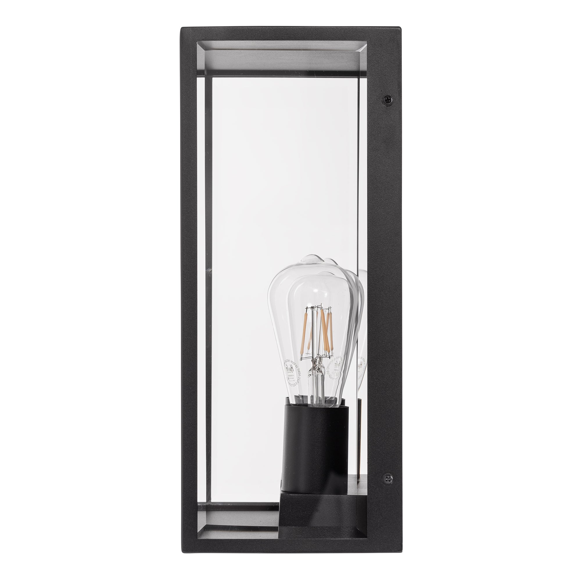 HV36592W-BLK - Bayside 316 Stainless Steel Black 2 Light Wall Light