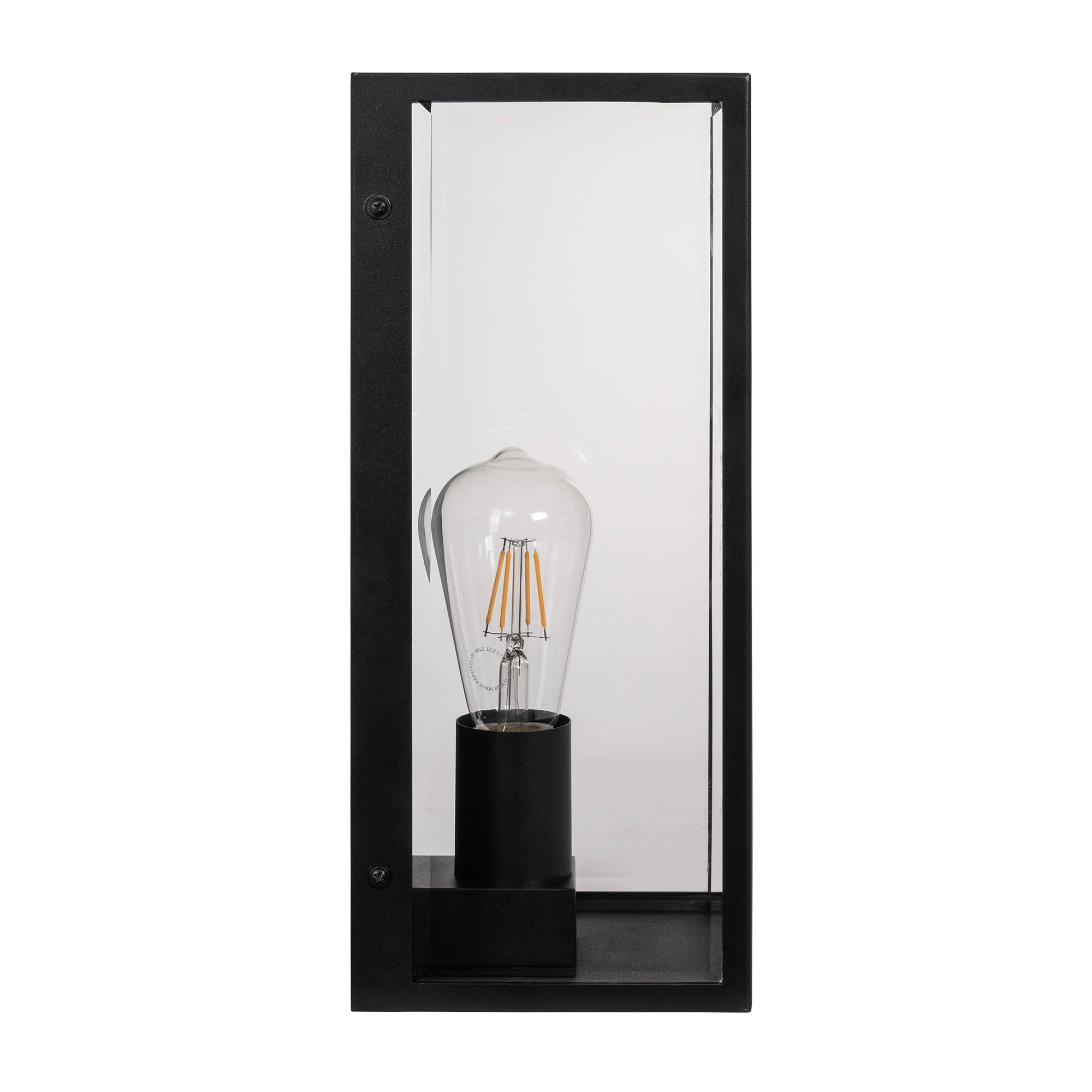 HV3659W-L-BLK - Bayside Large 316 Stainless Steel Black Wall Light
