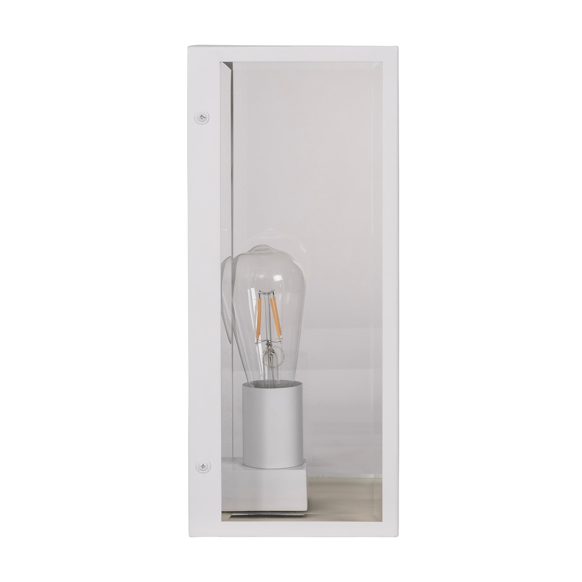 HV3659W-L-WHT - Bayside Large 316 Stainless Steel White Wall Light