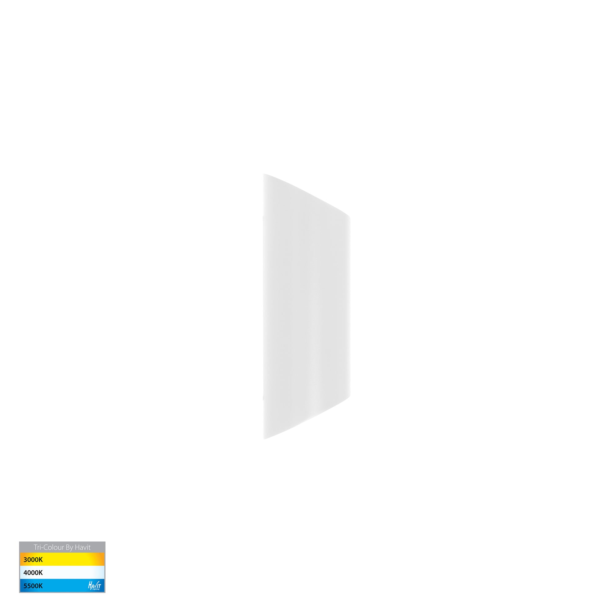 HV3662T-WHT-240V - Contec Aluminium White Up & Down Wall Light