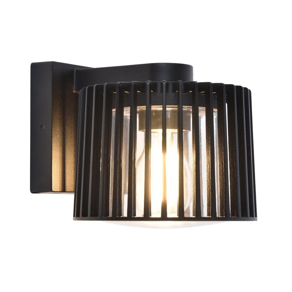 HV3694W-BLK - Lumo Aluminium Black Wall Light