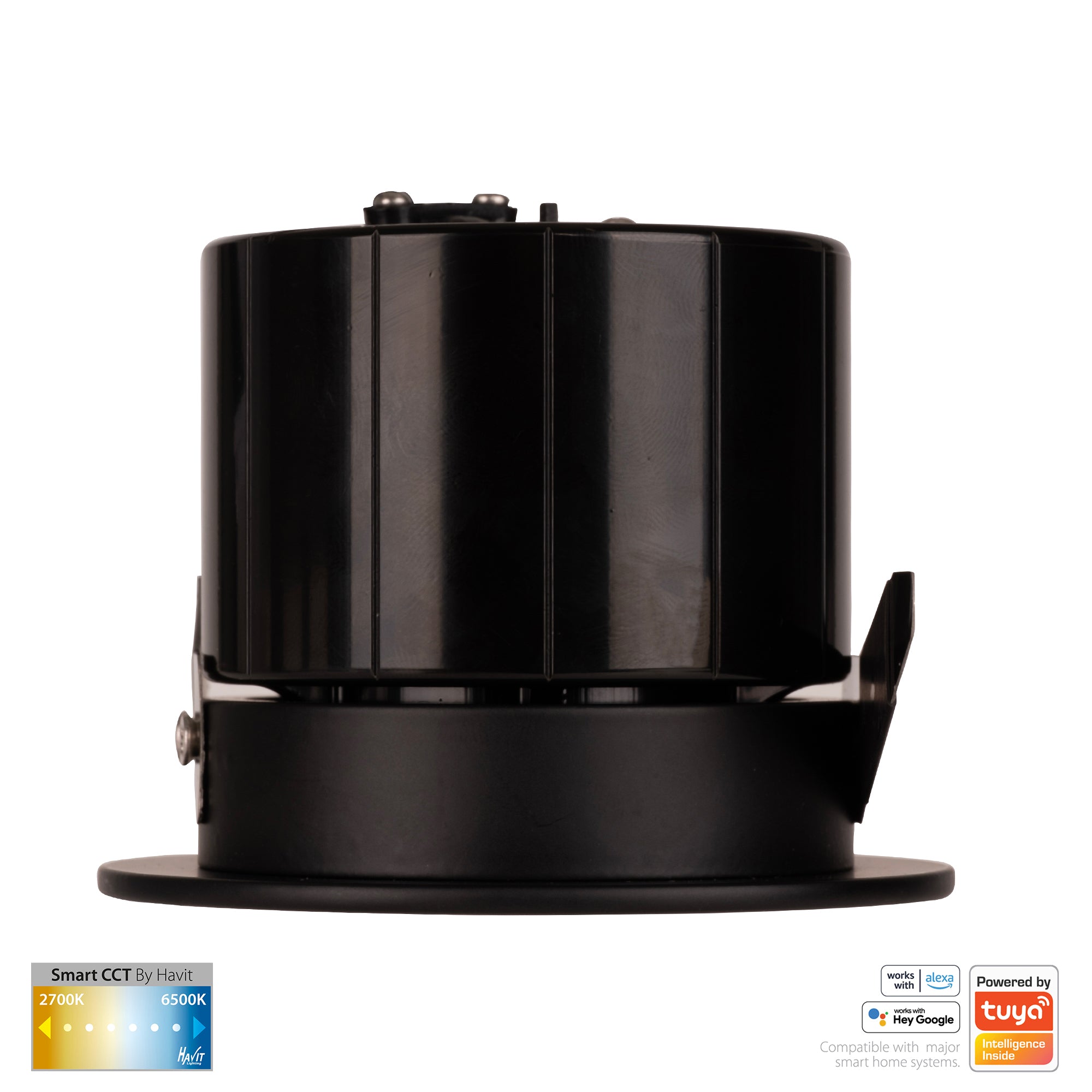 HV5511CCT-BLK - Prime Black Fixed CCT WIFI LED Downlight