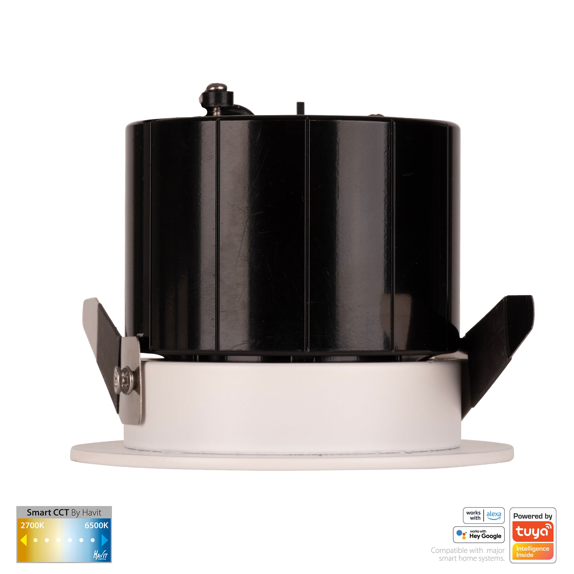 HV5511CCT-WHT - Prime White Fixed CCT WIFI LED Downlight