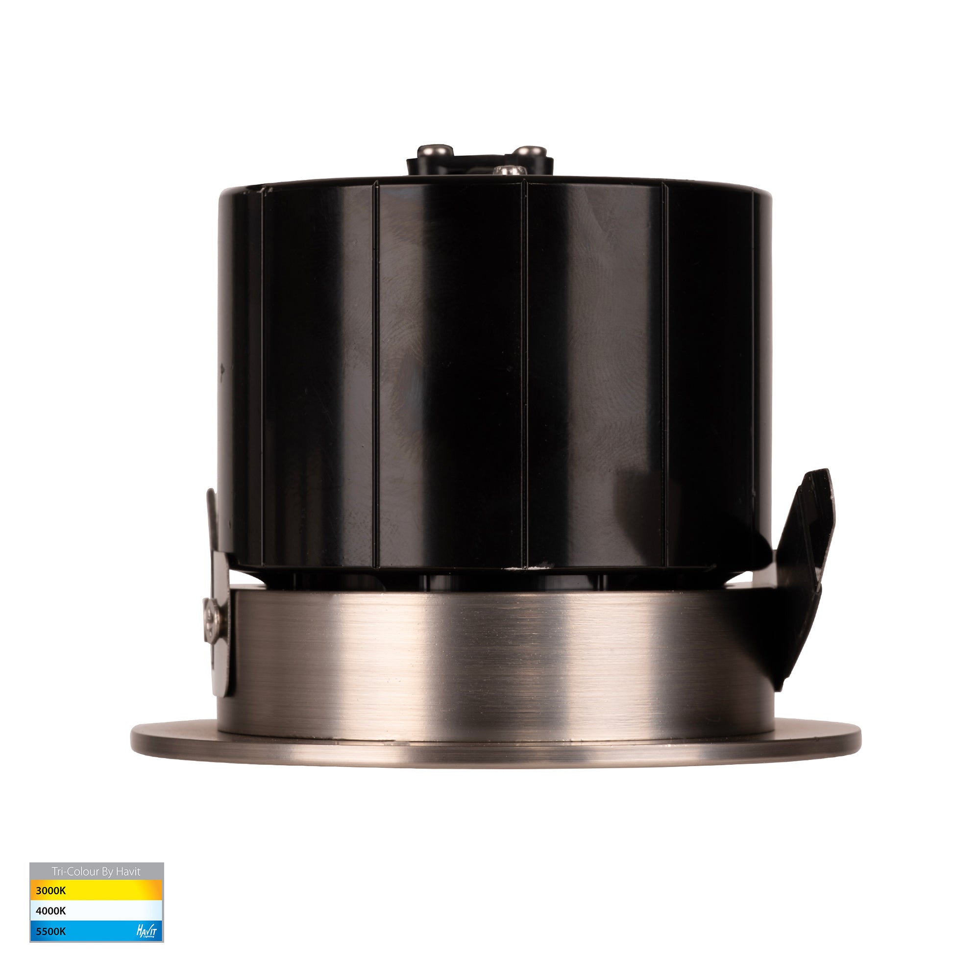 HV5511T-NK - Prime Nickel Coloured Fixed LED Downlight