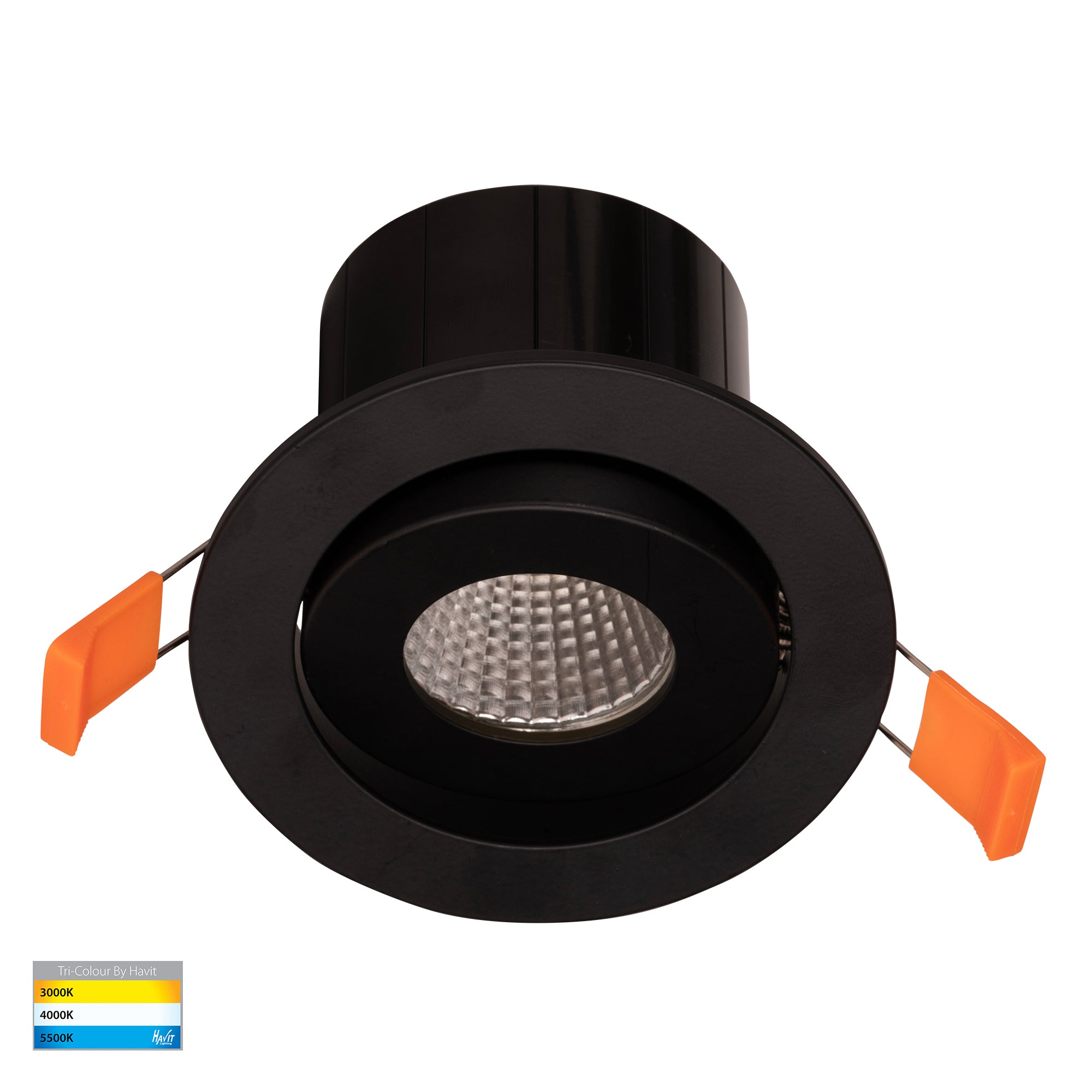 HV5512T-BLK - Prime Black Tilt LED Downlight