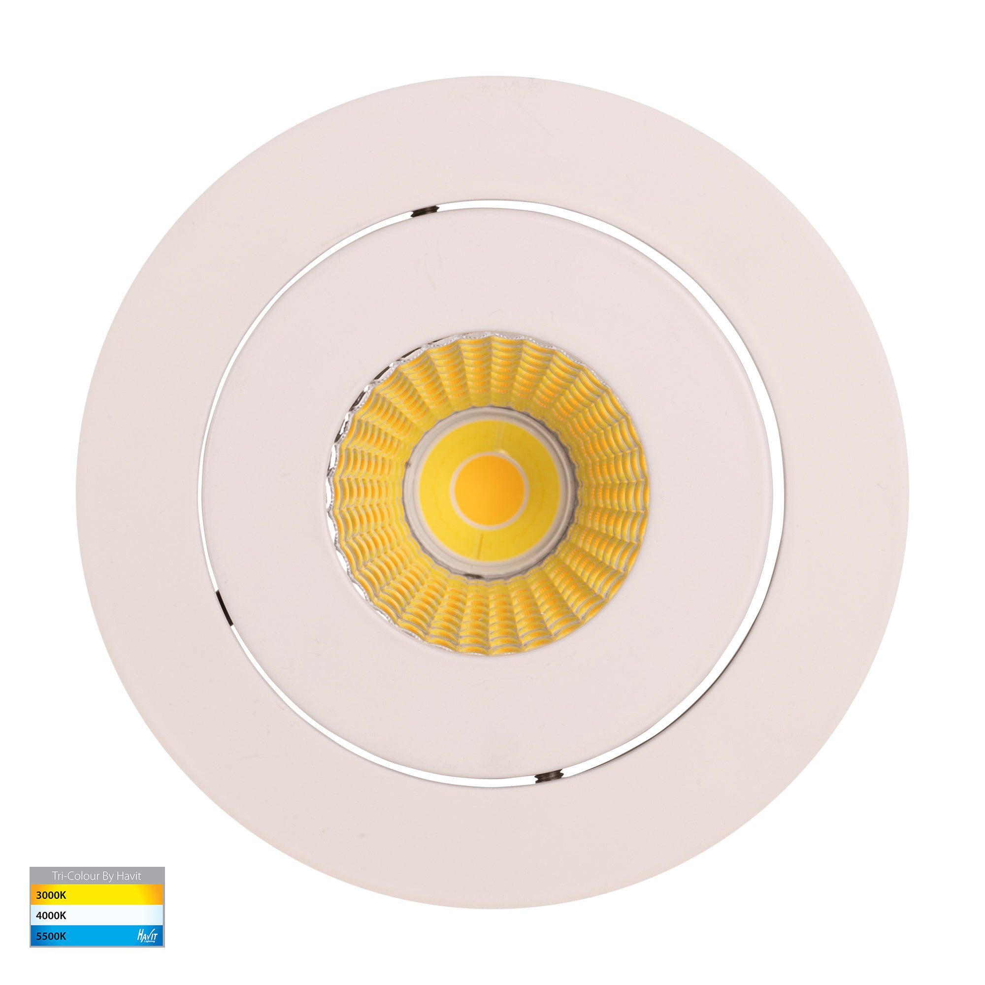 HV5512T-WHT - Prime White Tilt LED Downlight