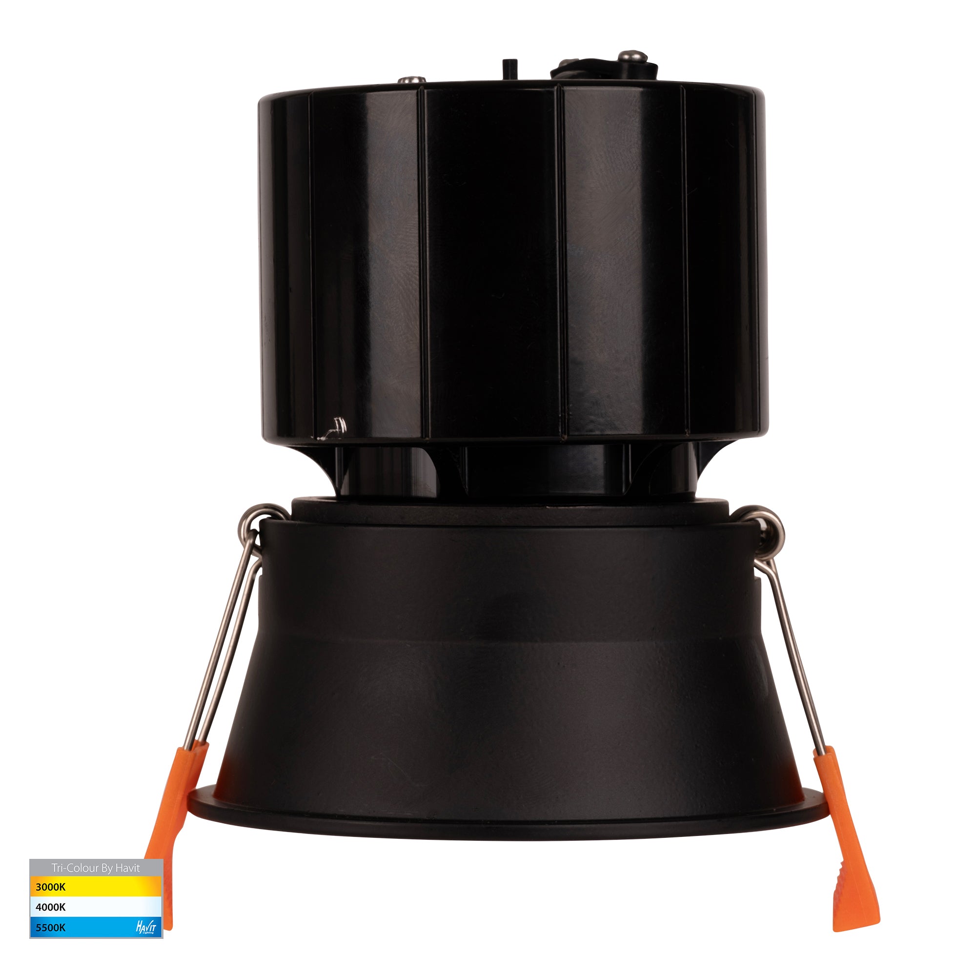 HV5513T-BLK - Prime Black Fixed Deep LED Downlight