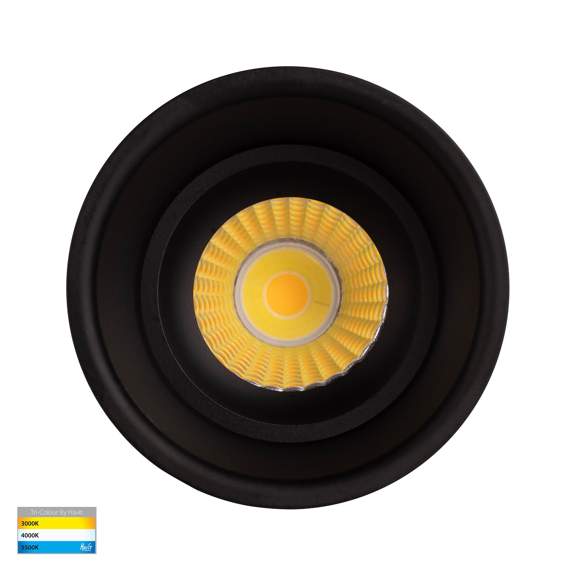HV5513T-BLK - Prime Black Fixed Deep LED Downlight