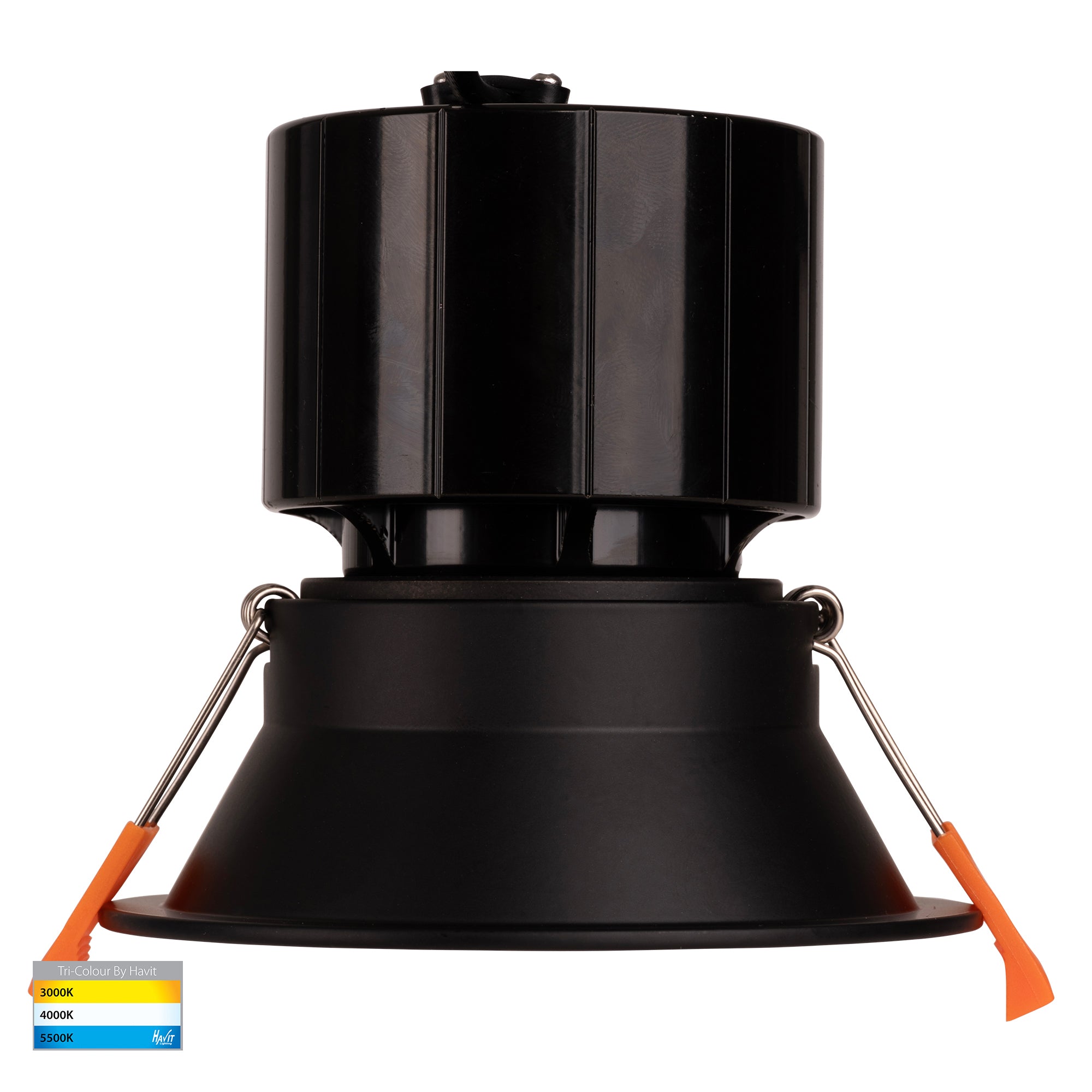 HV5514T-BLK - Prime Black Fixed Deep LED Downlight