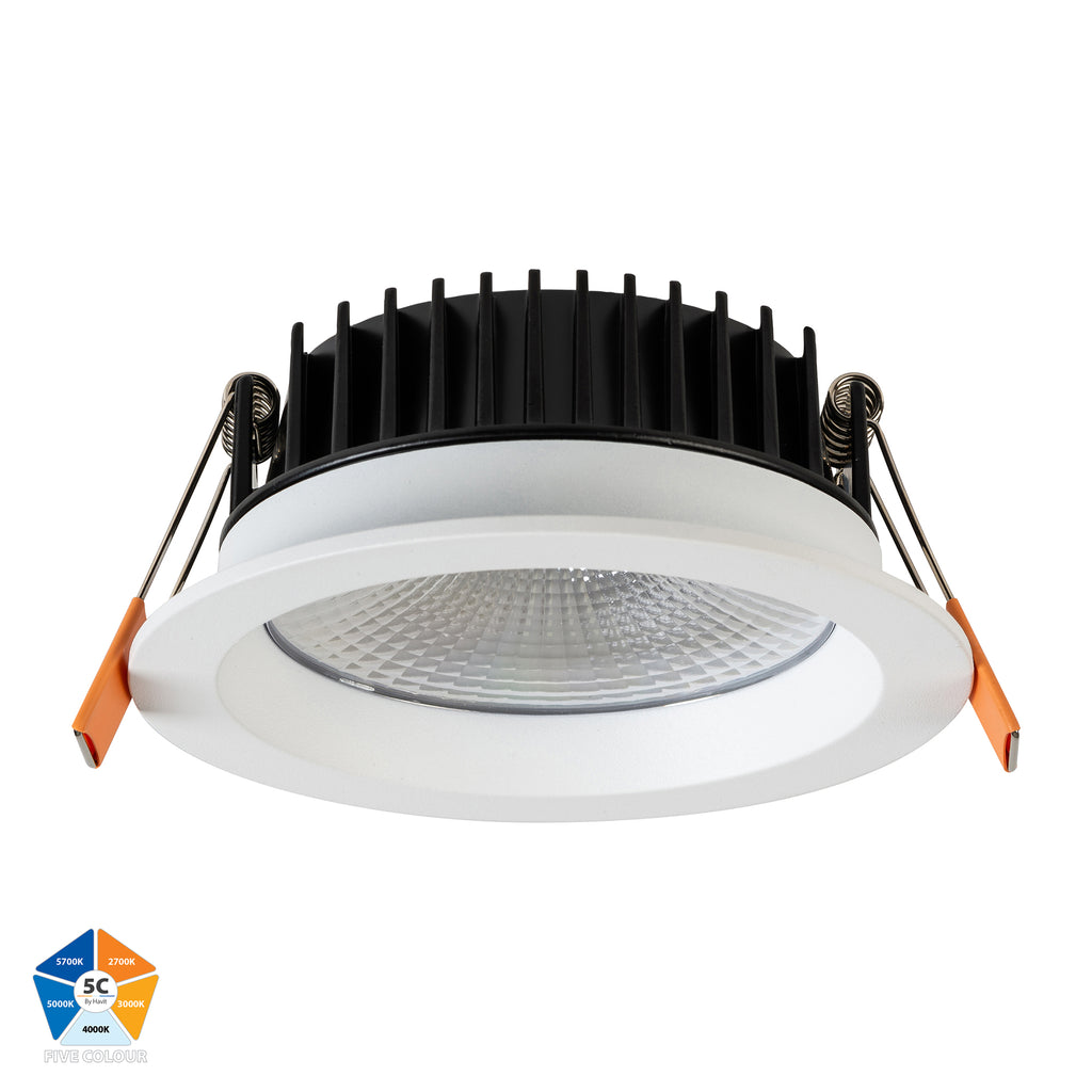 HV5530T-WHT - Ora White 5 Colour Fixed LED Downlight