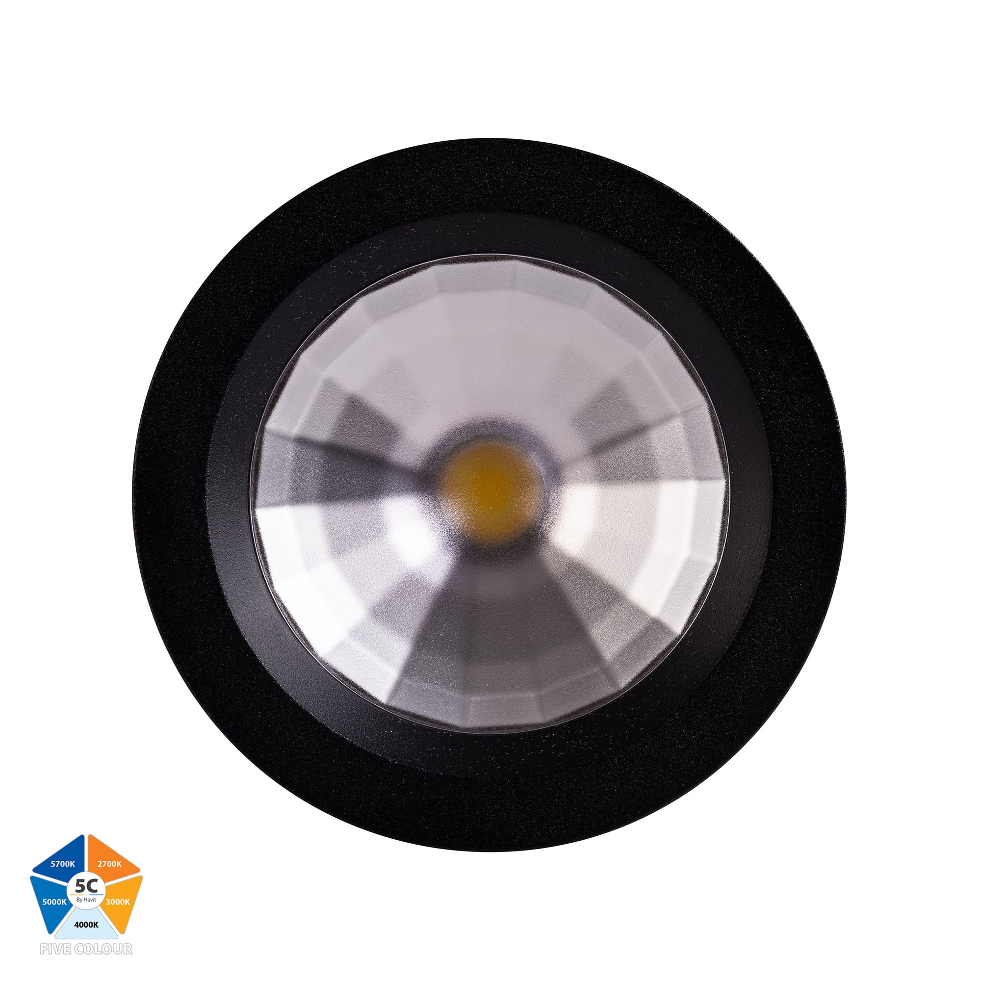 HV5531T-BLK- Ora Black Fixed LED Downlight