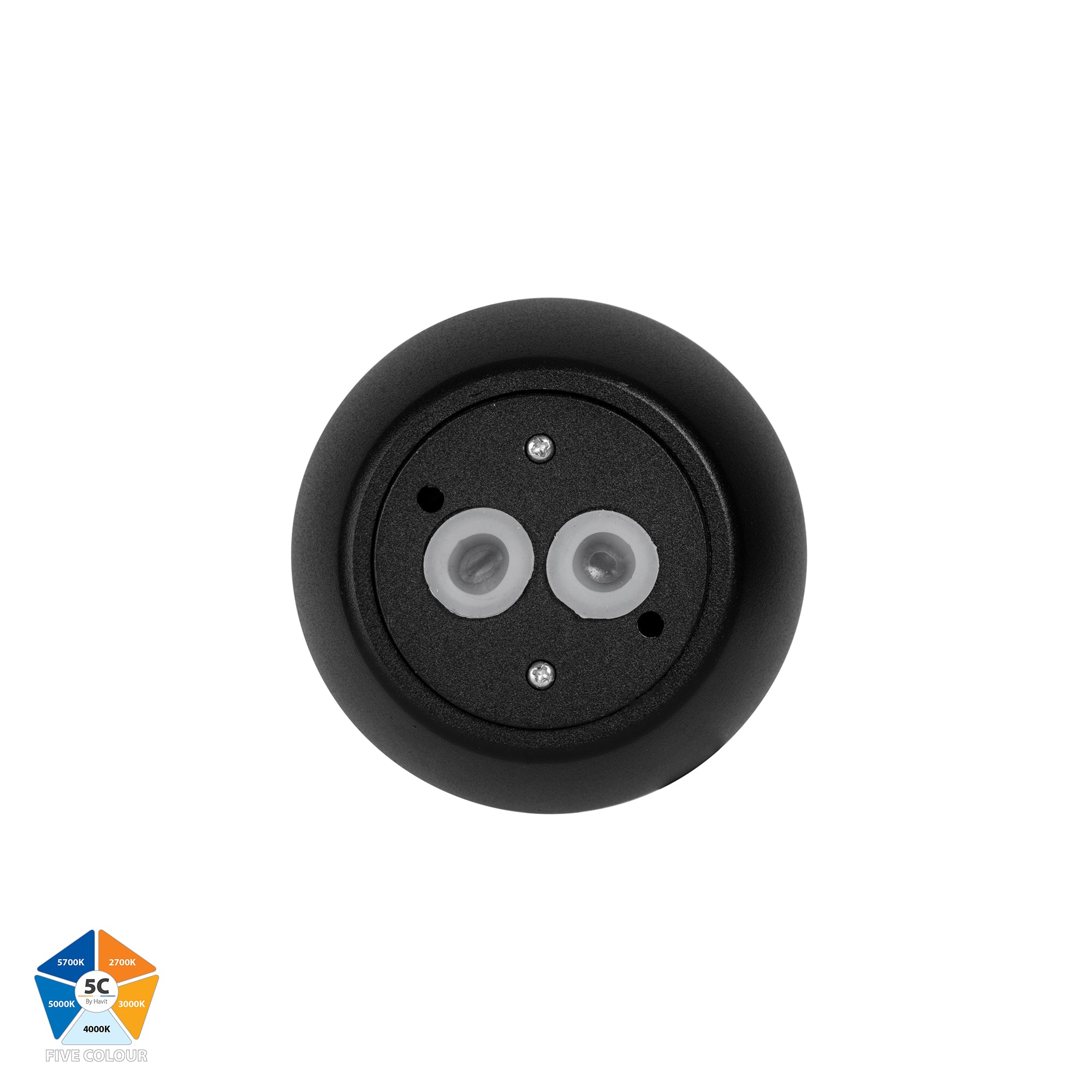 HV5848S-BLK - Nella Black 7w Surface Mounted LED Downlight