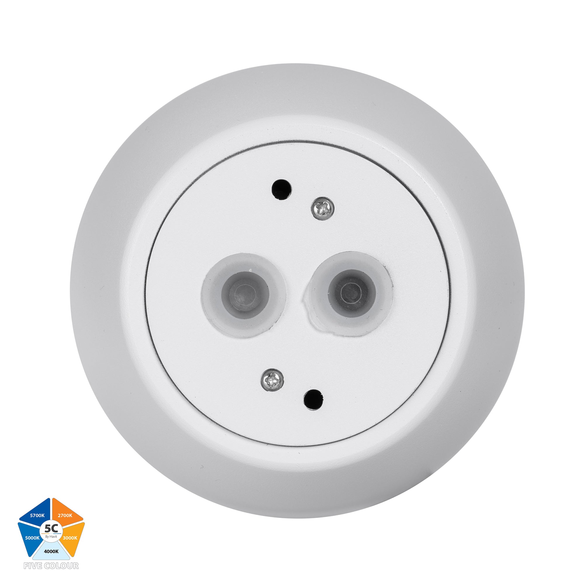 HV5849S-WHT - Nella White 12w Surface Mounted LED Downlight