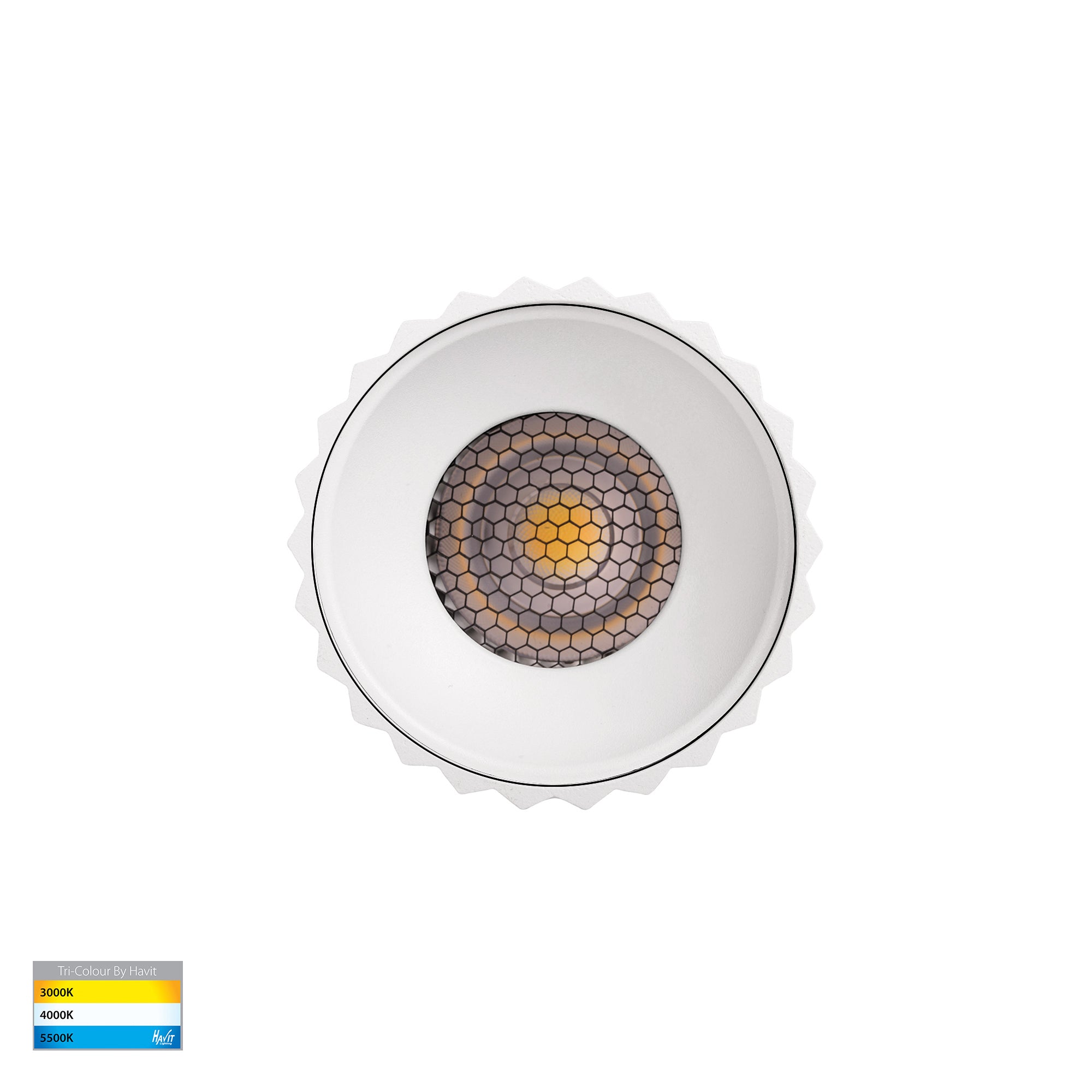 HV5851S-WHT | HV5851S-WHT-12V  - Nella White 7w Surface Mounted LED Downlight