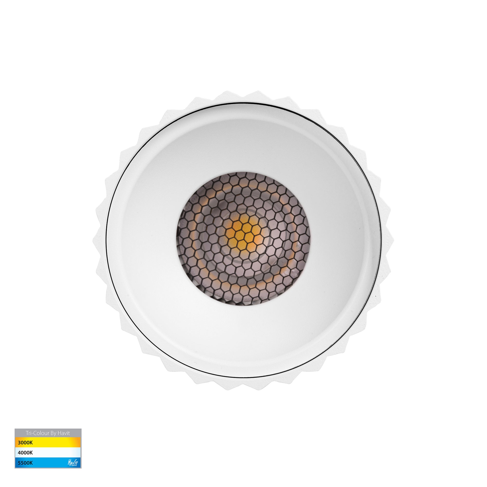 HV5852S-WHT | HV5852S-WHT-12V  - Nella White 12w Surface Mounted LED Downlight