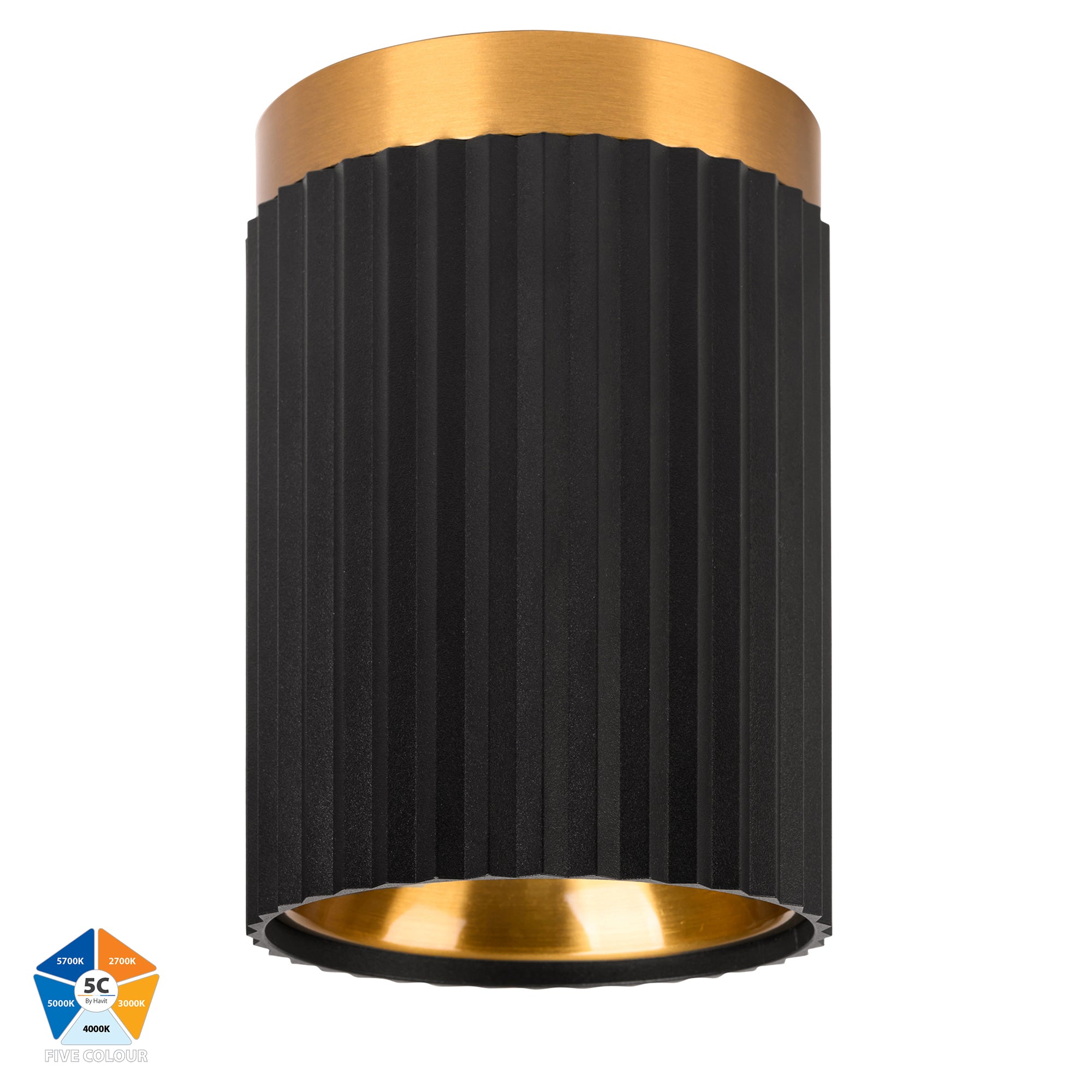 HV58101-GR - Gold Ring to Suit HV5803 | HV5815 | HV5843 Surface Mount Downlights