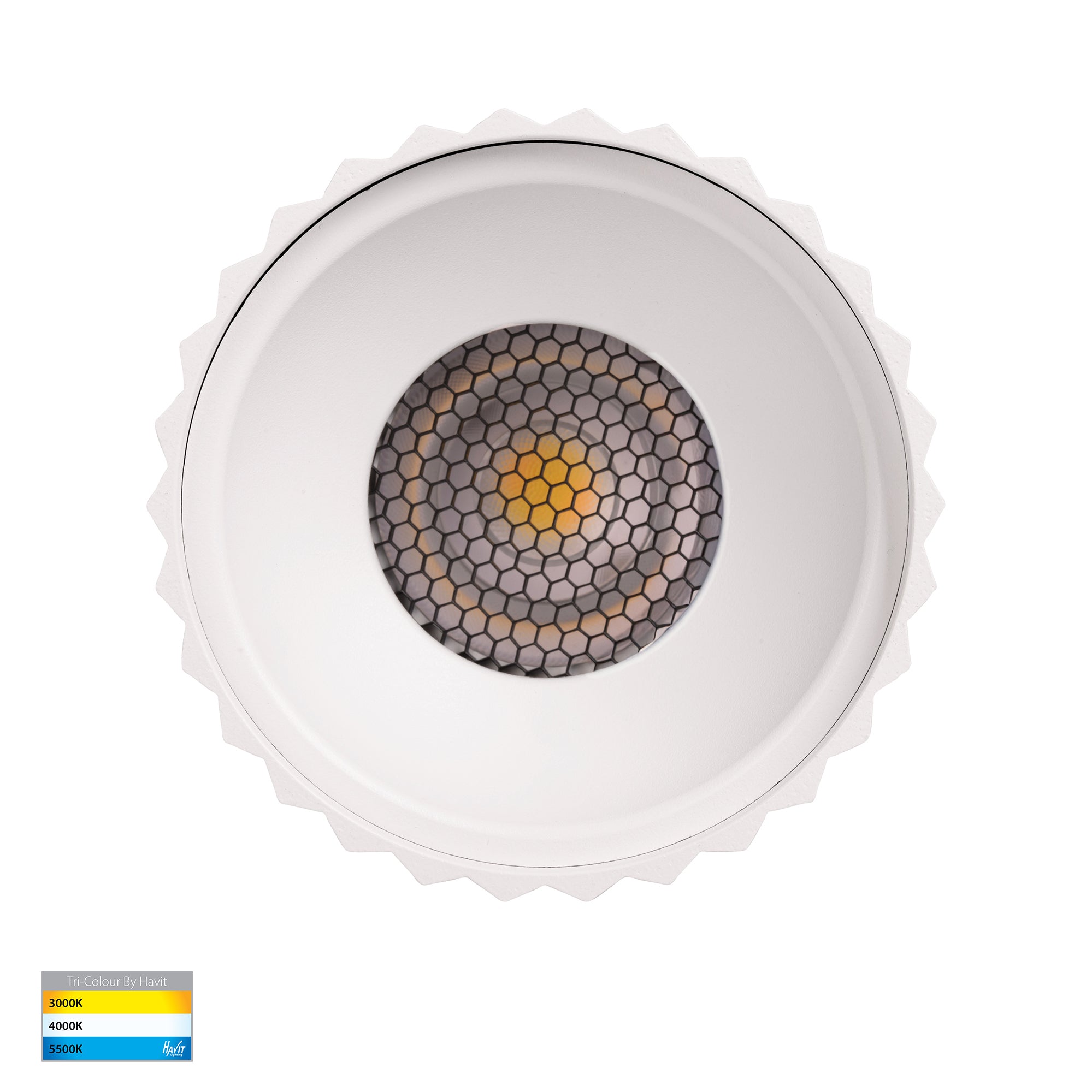 HV5853S-WHT | HV5853S-WHT-12V  - Nella White 18w Surface Mounted LED Downlight