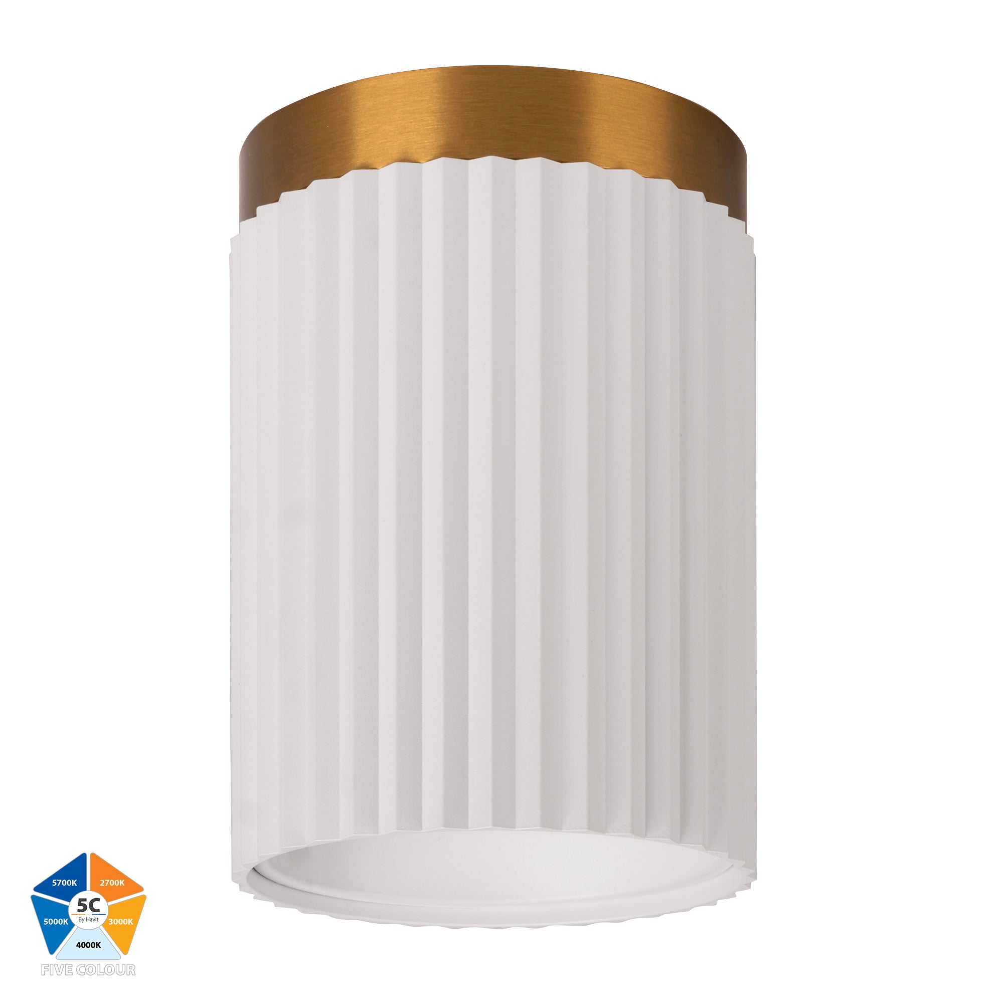 HV58101-GR - Gold Ring to Suit HV5803 | HV5815 | HV5843 Surface Mount Downlights