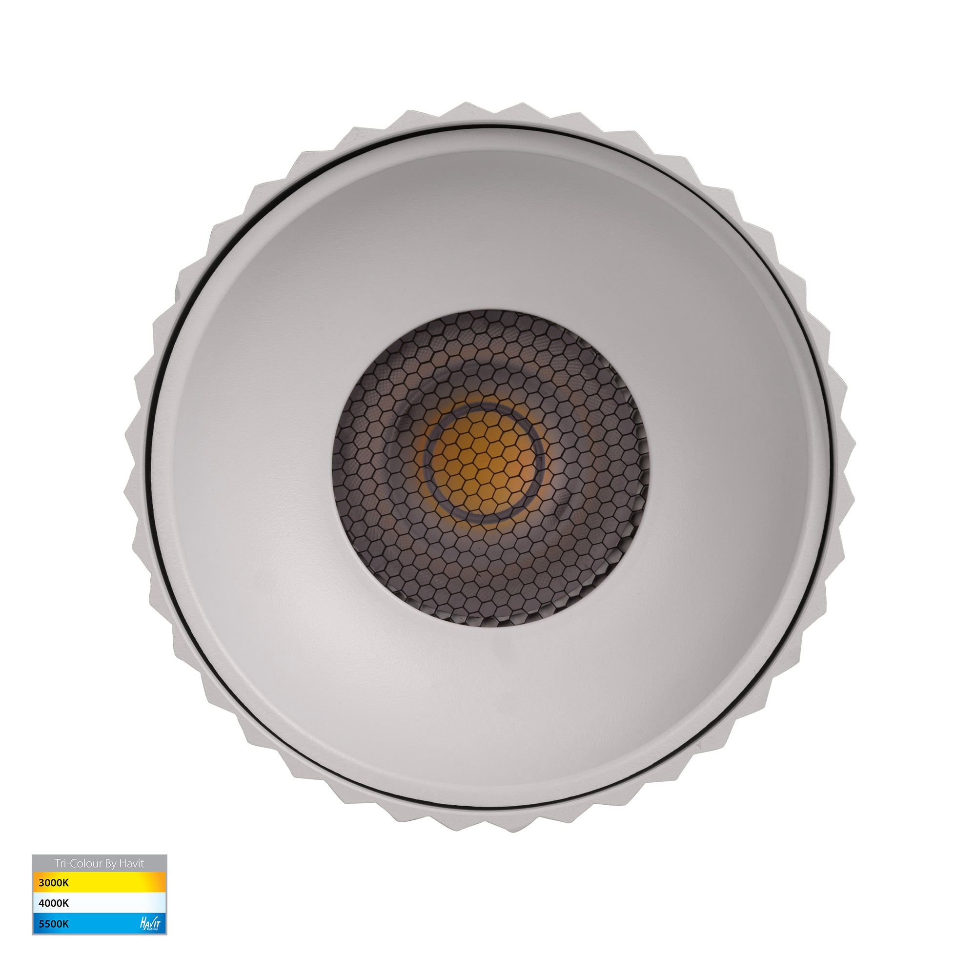 HV5854S-WHT | HV5854S-WHT-12V  - Nella White 24w Surface Mounted LED Downlight