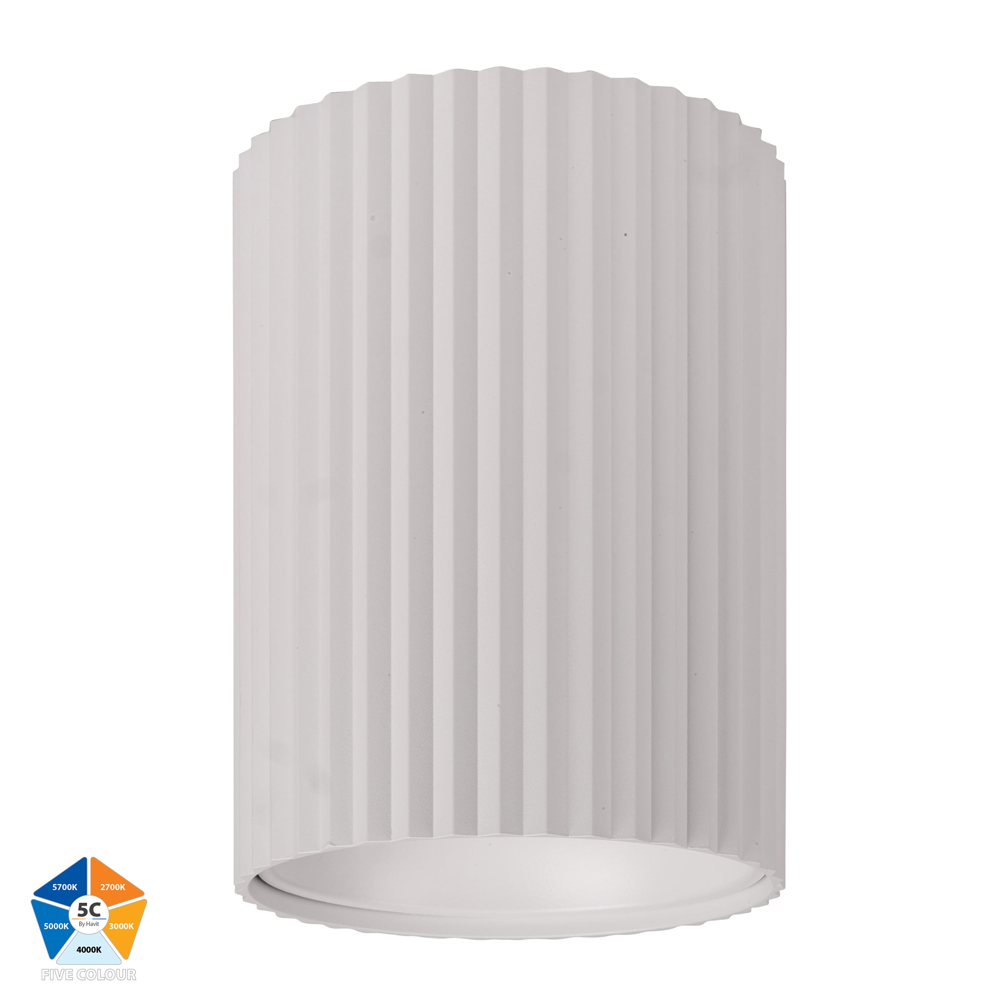 HV5854S-WHT | HV5854S-WHT-12V  - Nella White 24w Surface Mounted LED Downlight