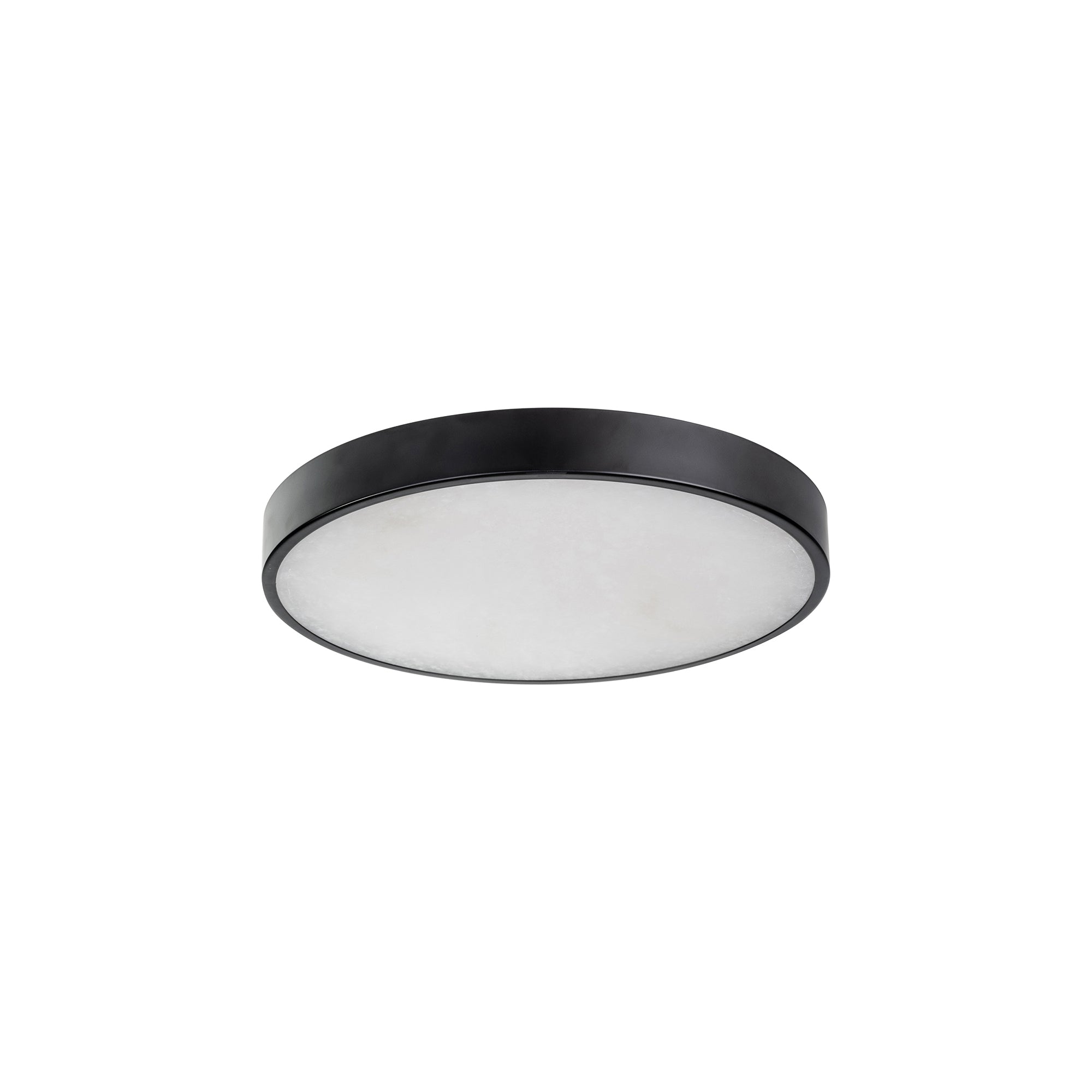HV5863-4-BLKALB - Auster Black Trim with Alabaster Glass to suit HV5863S-WHT