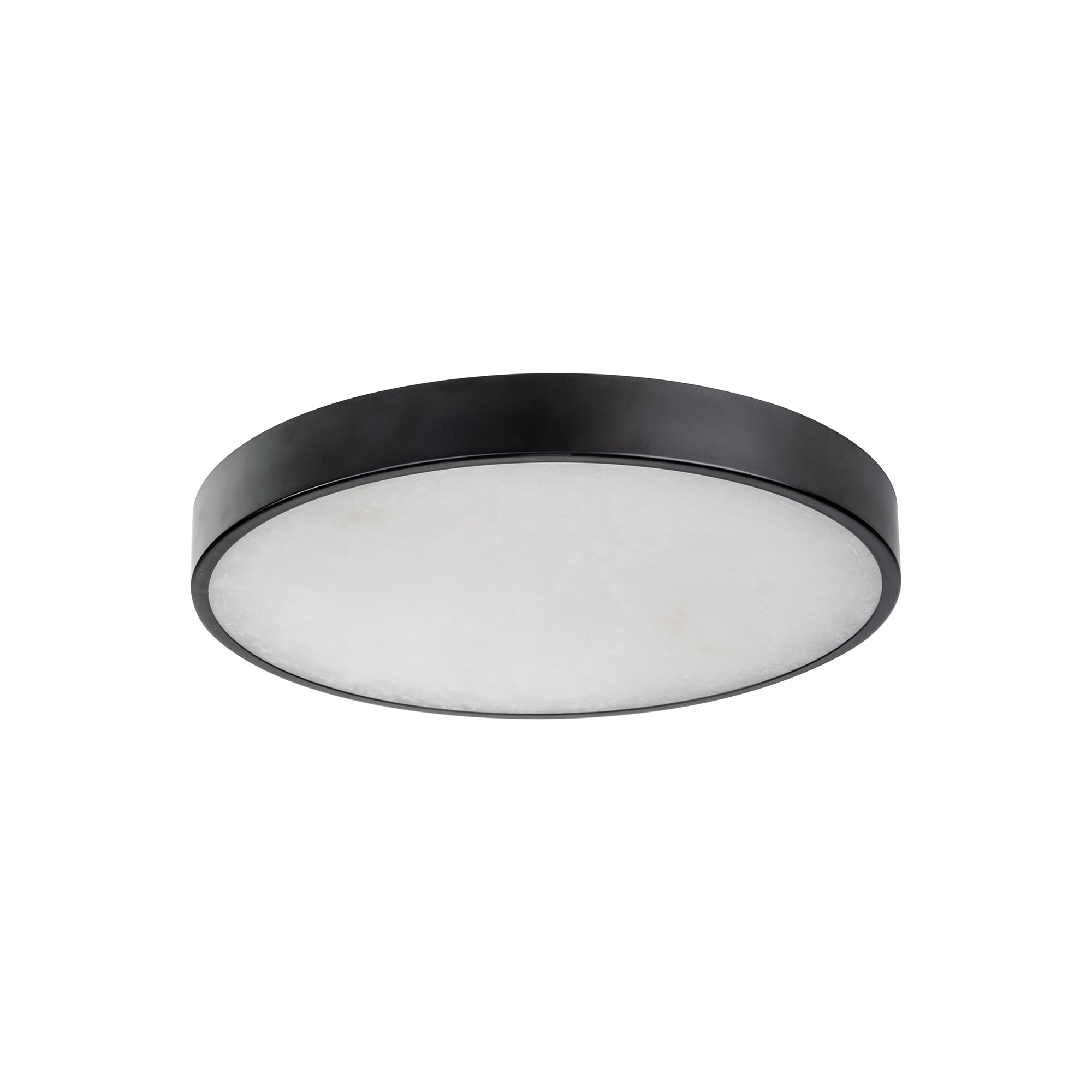 HV5864-4-BLKALB - Auster Black Trim with Alabaster Glass to suit HV5864S-WHT
