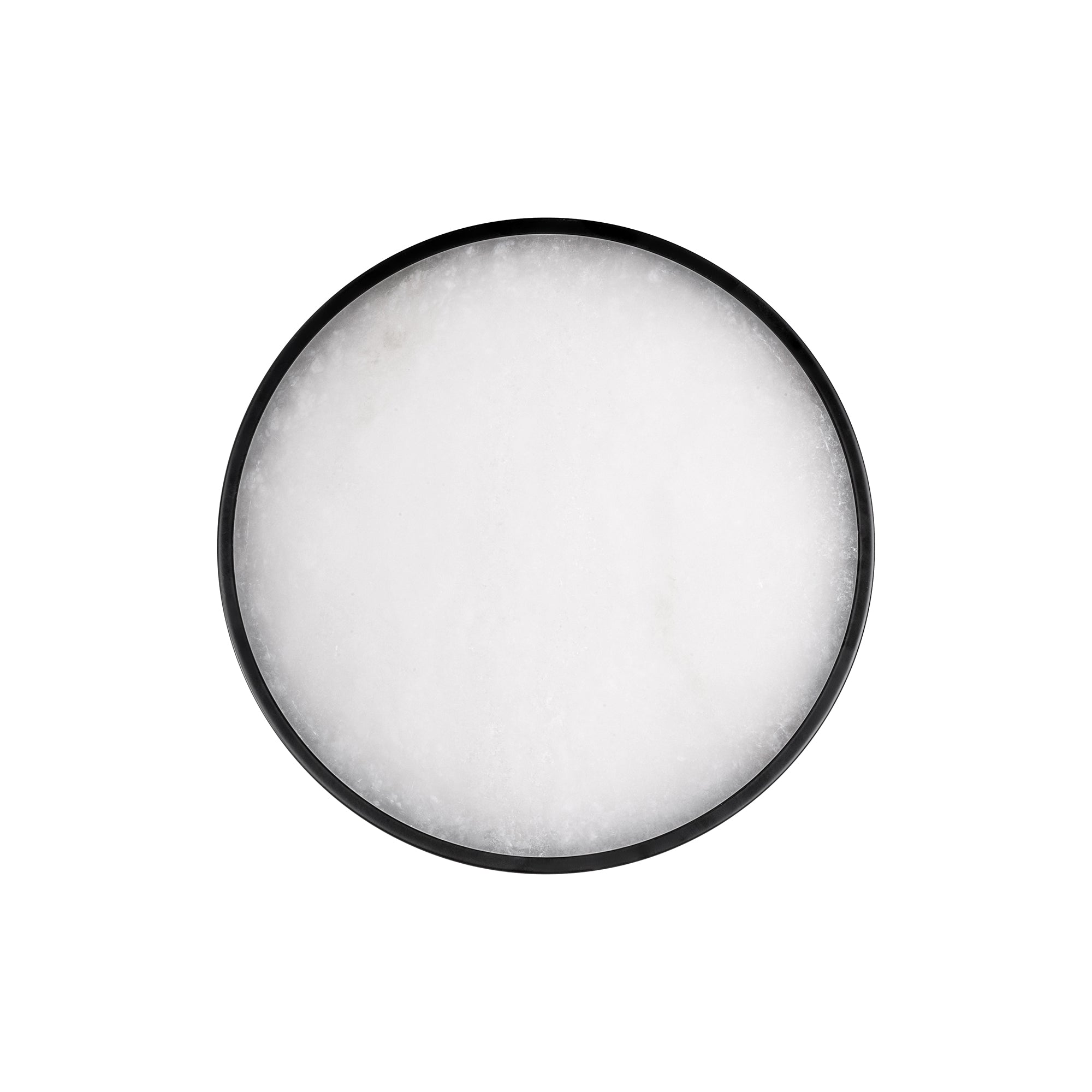 HV5864-4-BLKALB - Auster Black Trim with Alabaster Glass to suit HV5864S-WHT