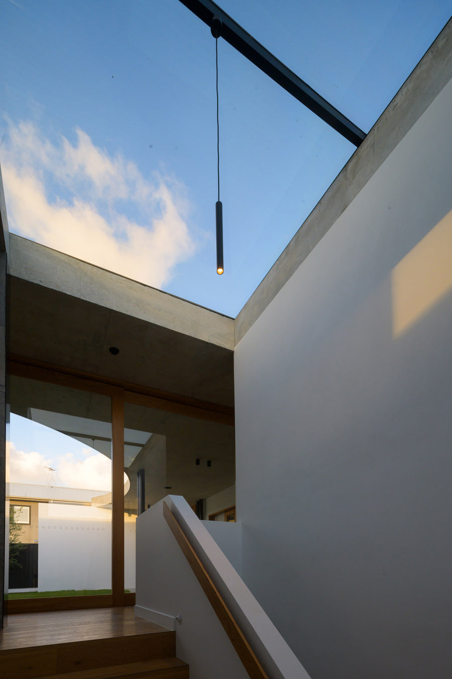 Henger Black 6w Cylinder LED Pendant