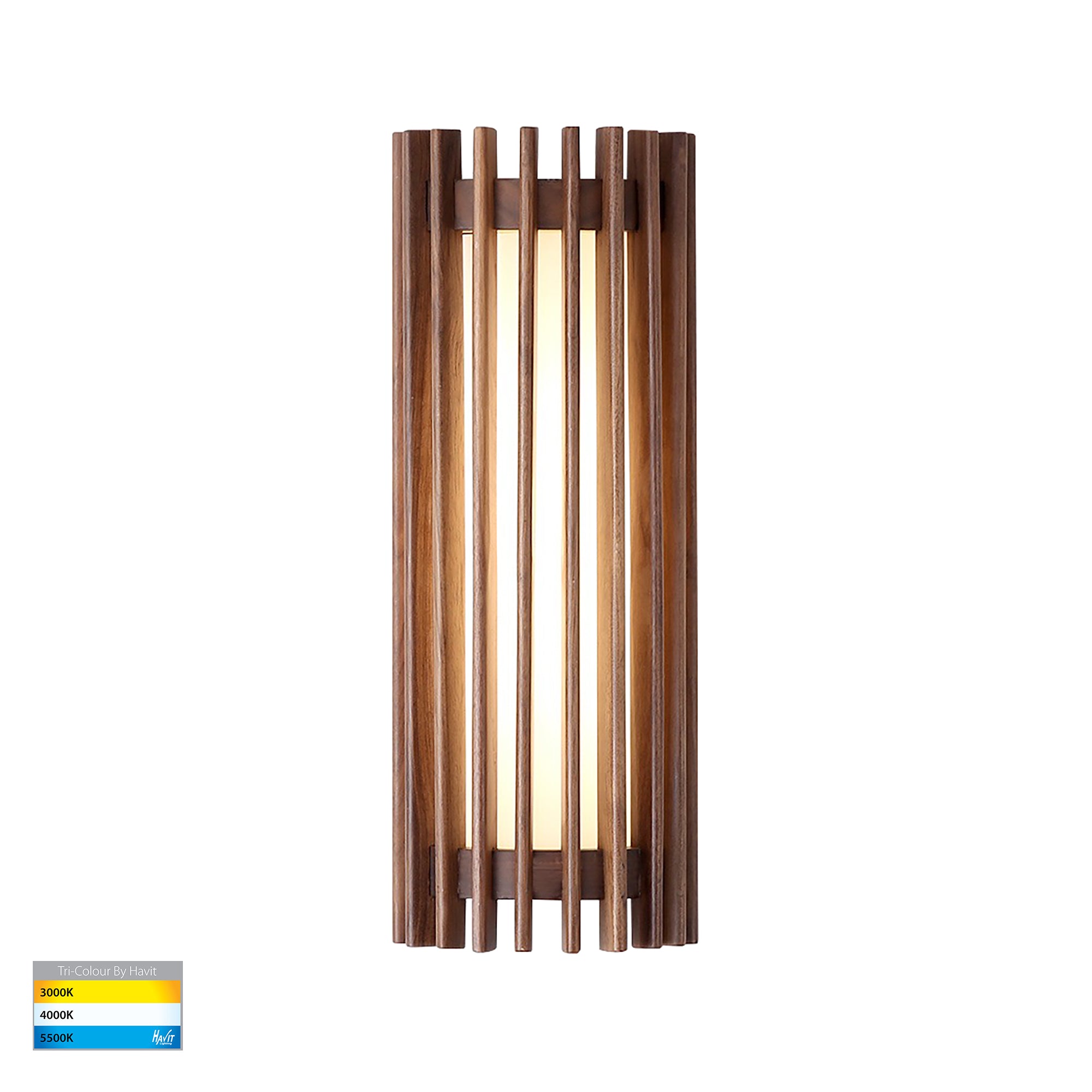 HV8089T - Orech Walnut Timber Wall Light
