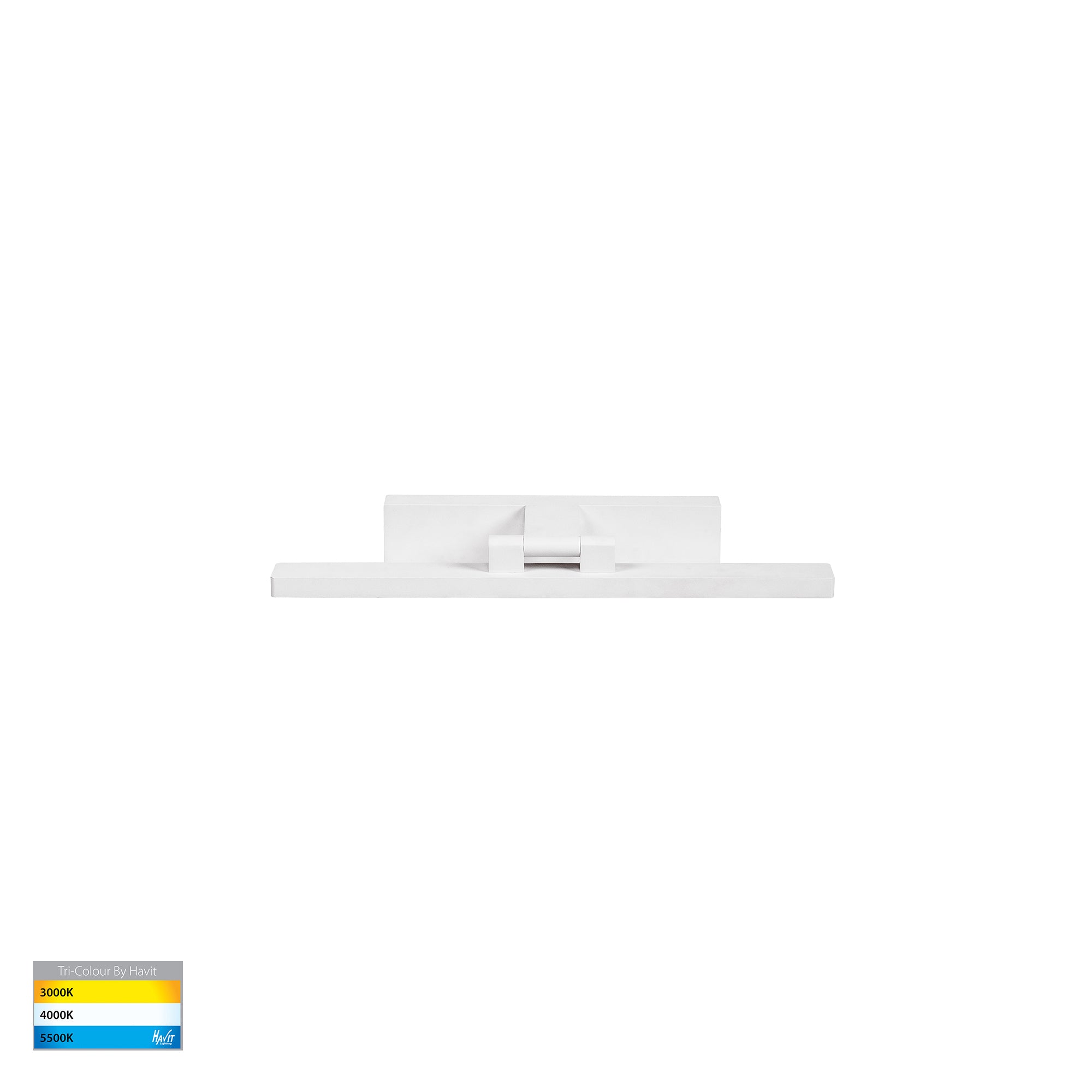 HV8101T-WHT - Vanita White 400mm Adjustable Wall Light