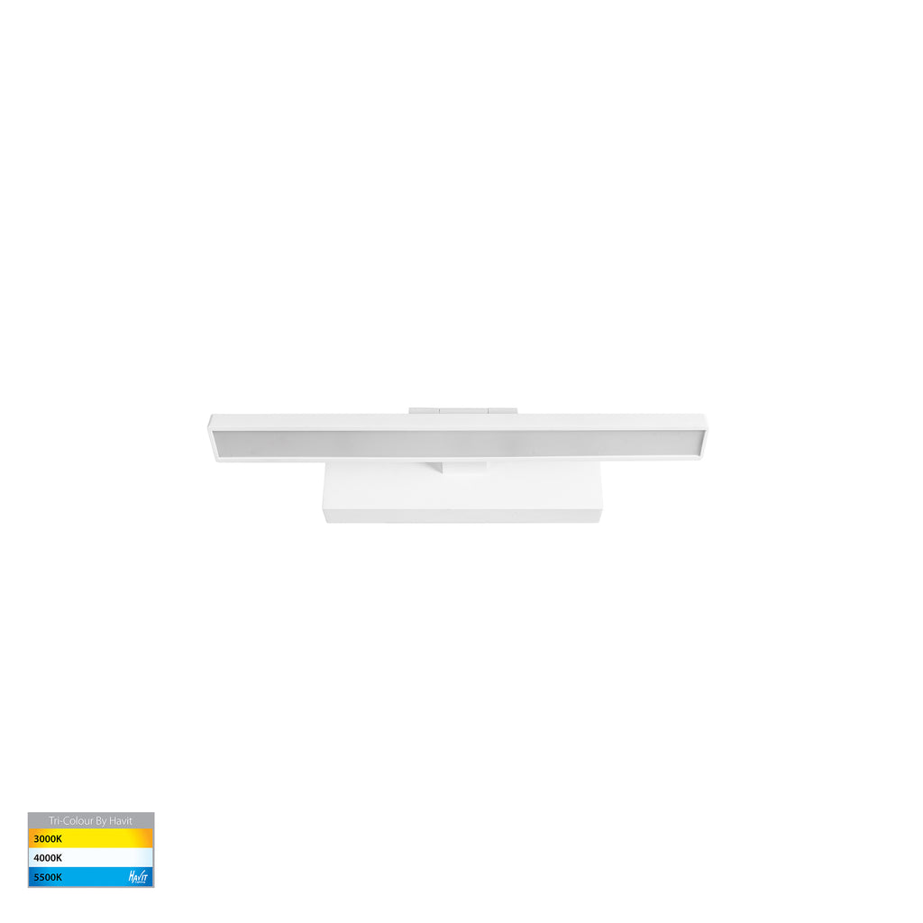 HV8101T-WHT - Vanita White 400mm Adjustable Wall Light