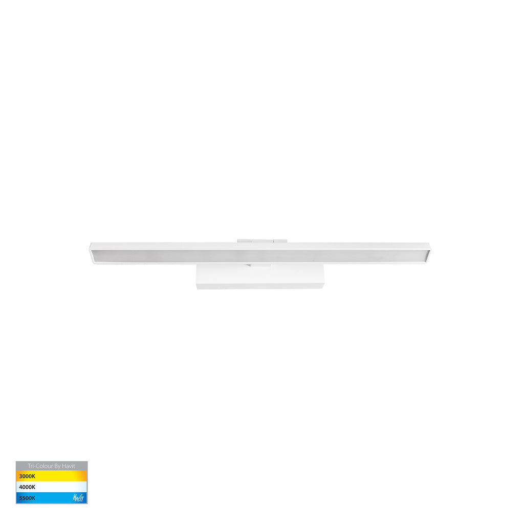 HV8102T-WHT - Vanita White 600mm Adjustable Wall Light