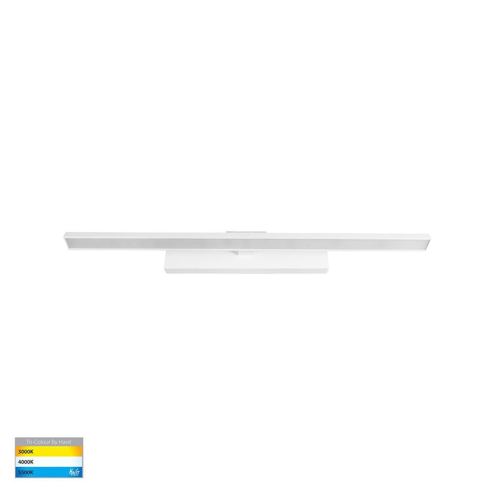 HV8103T-WHT - Vanita White 800mm Adjustable Wall Light