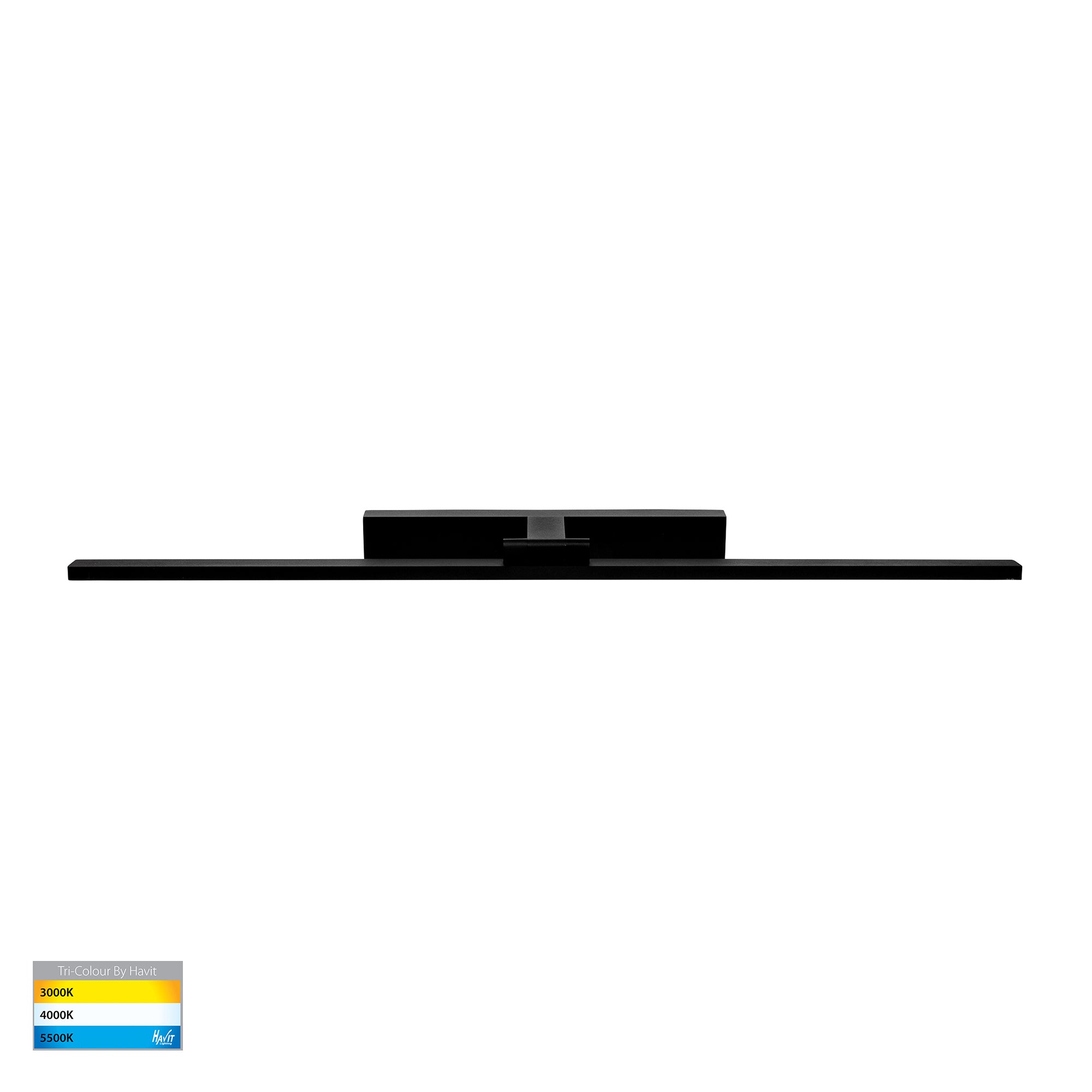 HV8104T-BLK - Vanita Black 1000mm Adjustable Wall Light