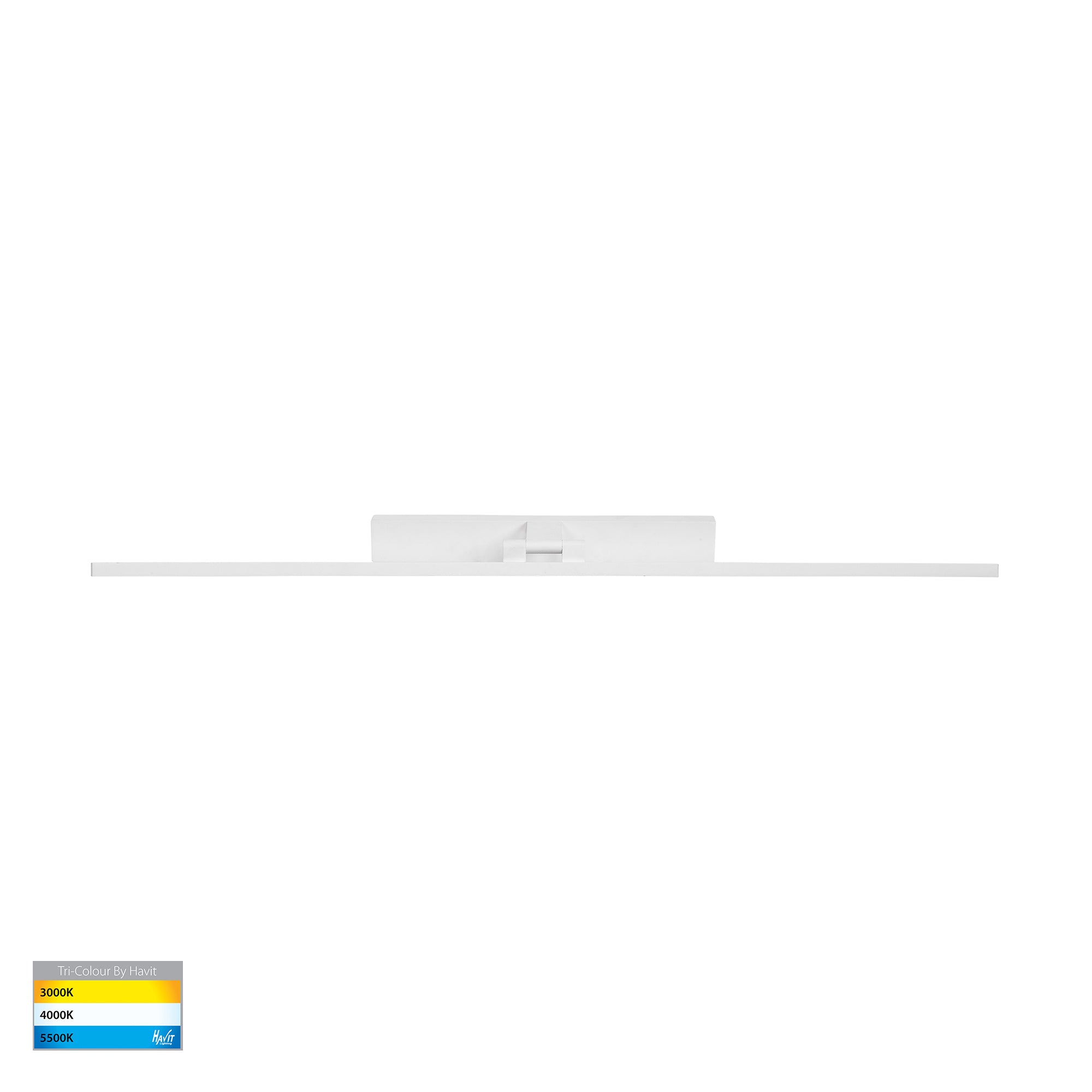 HV8104T-WHT - Vanita White 1000mm Adjustable Wall Light