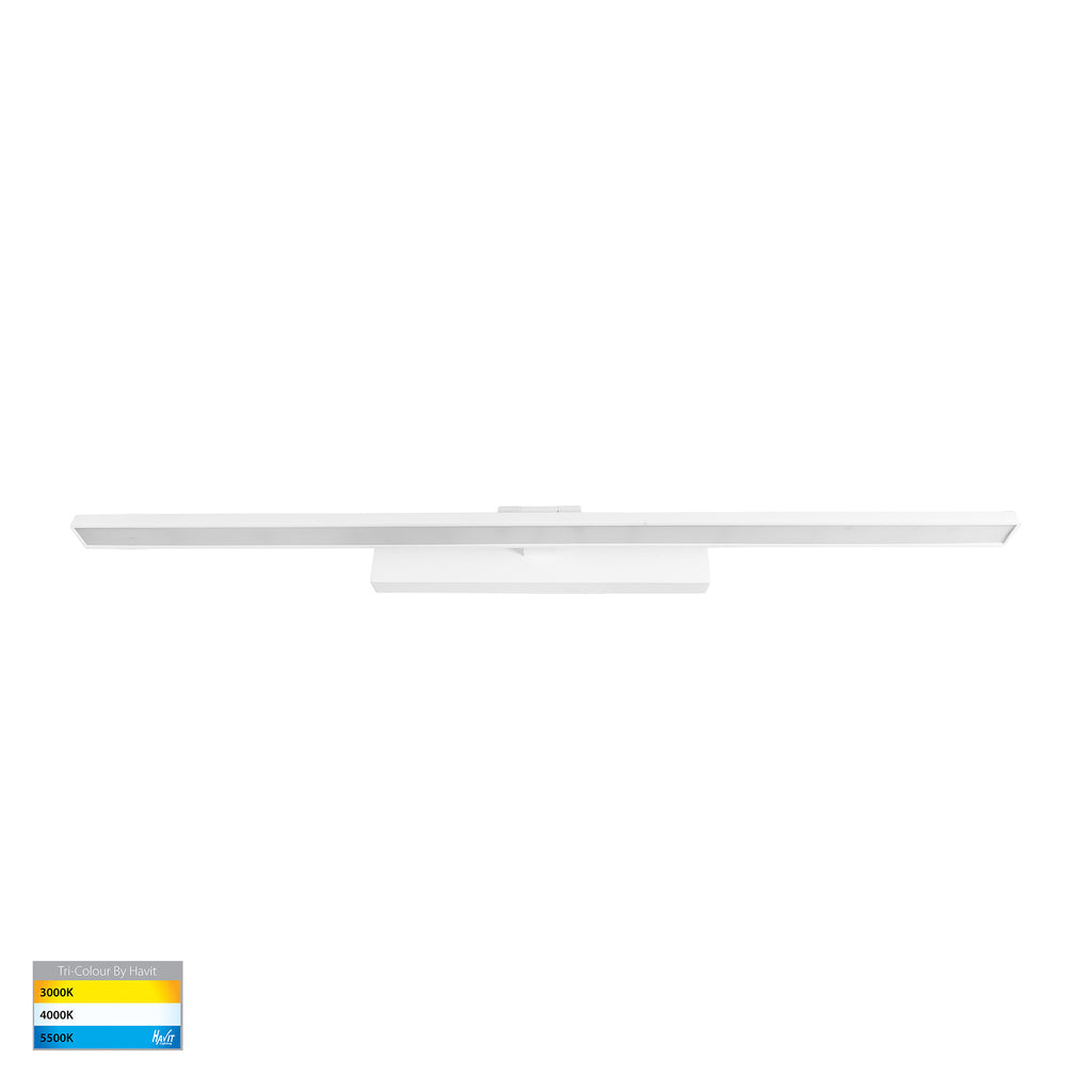 HV8104T-WHT - Vanita White 1000mm Adjustable Wall Light