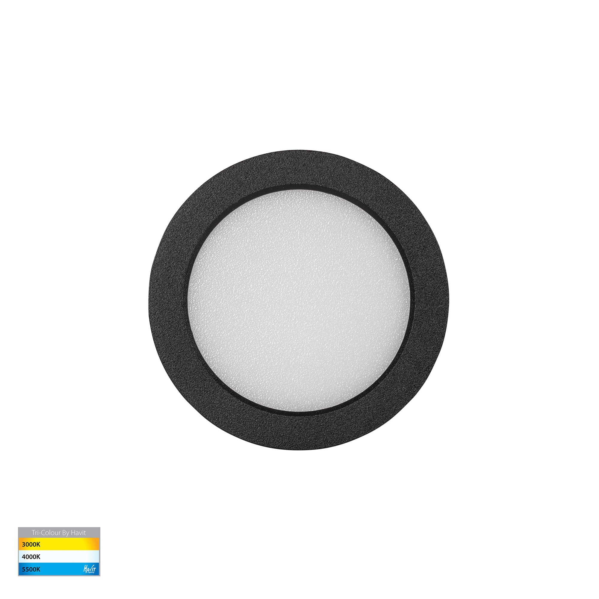 HV8201T-BLK - Skap Aluminium Black Cabinet Light