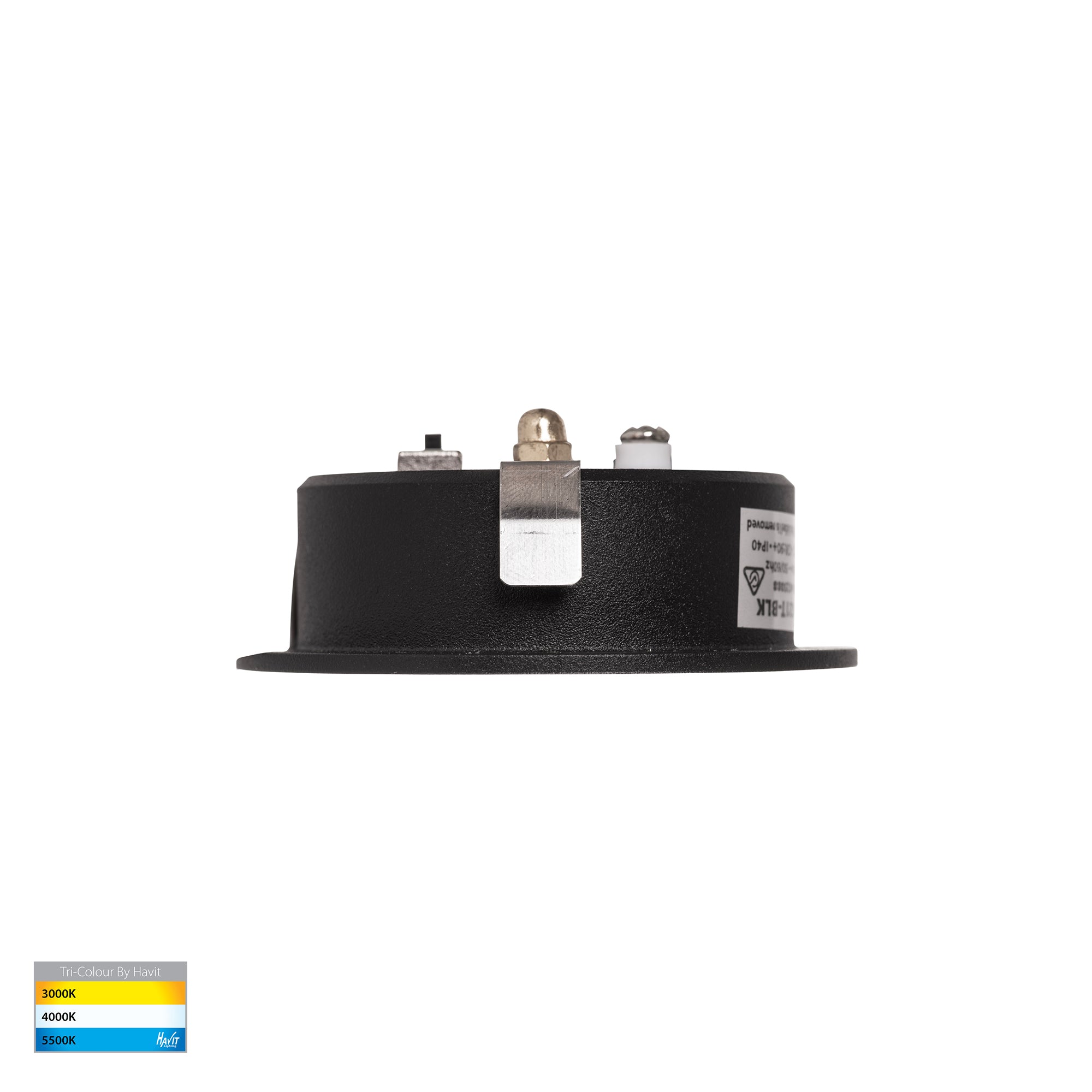 HV8201T-BLK - Skap Aluminium Black Cabinet Light
