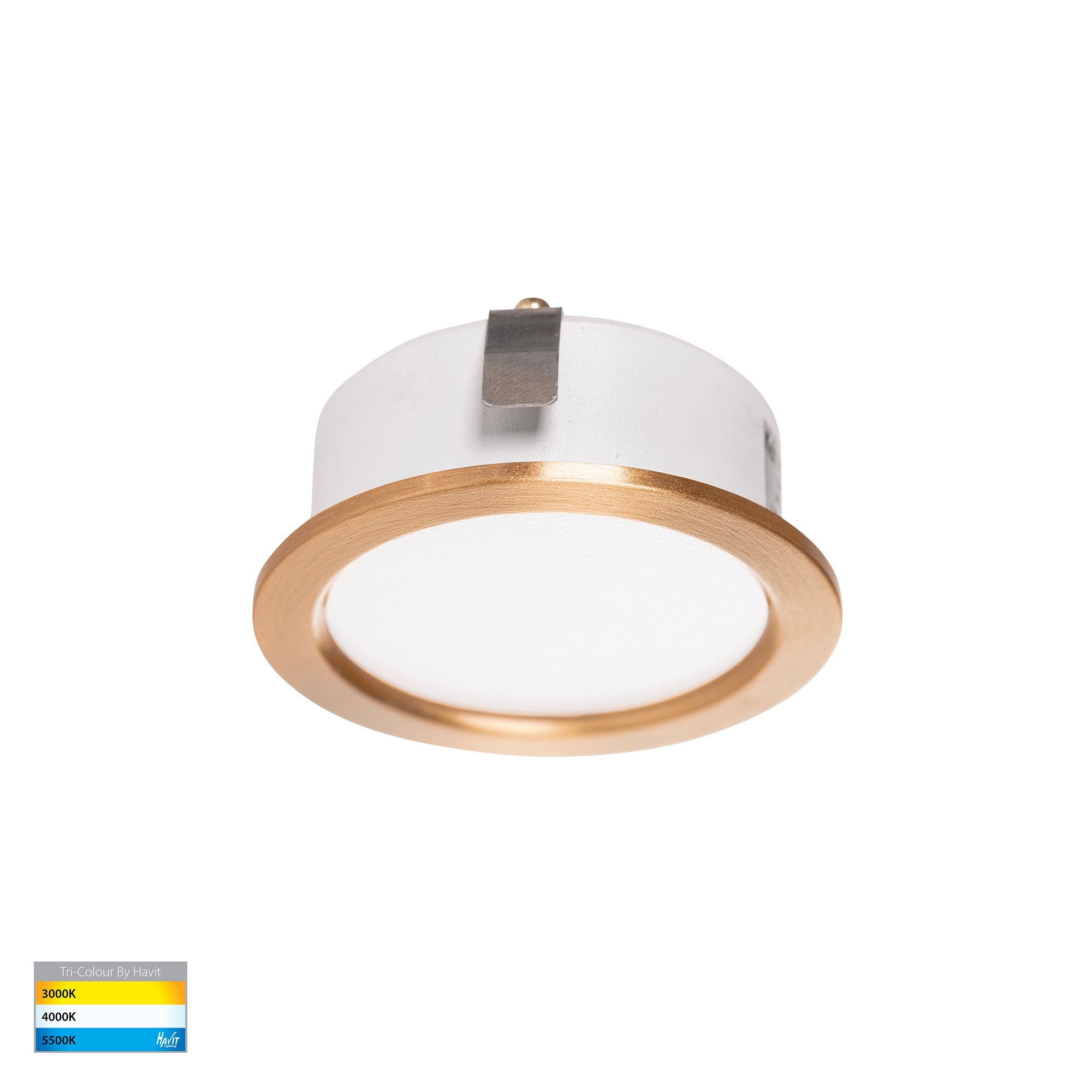 HV8201T-BR - Skap Aluminium Brass Coloured Cabinet Light