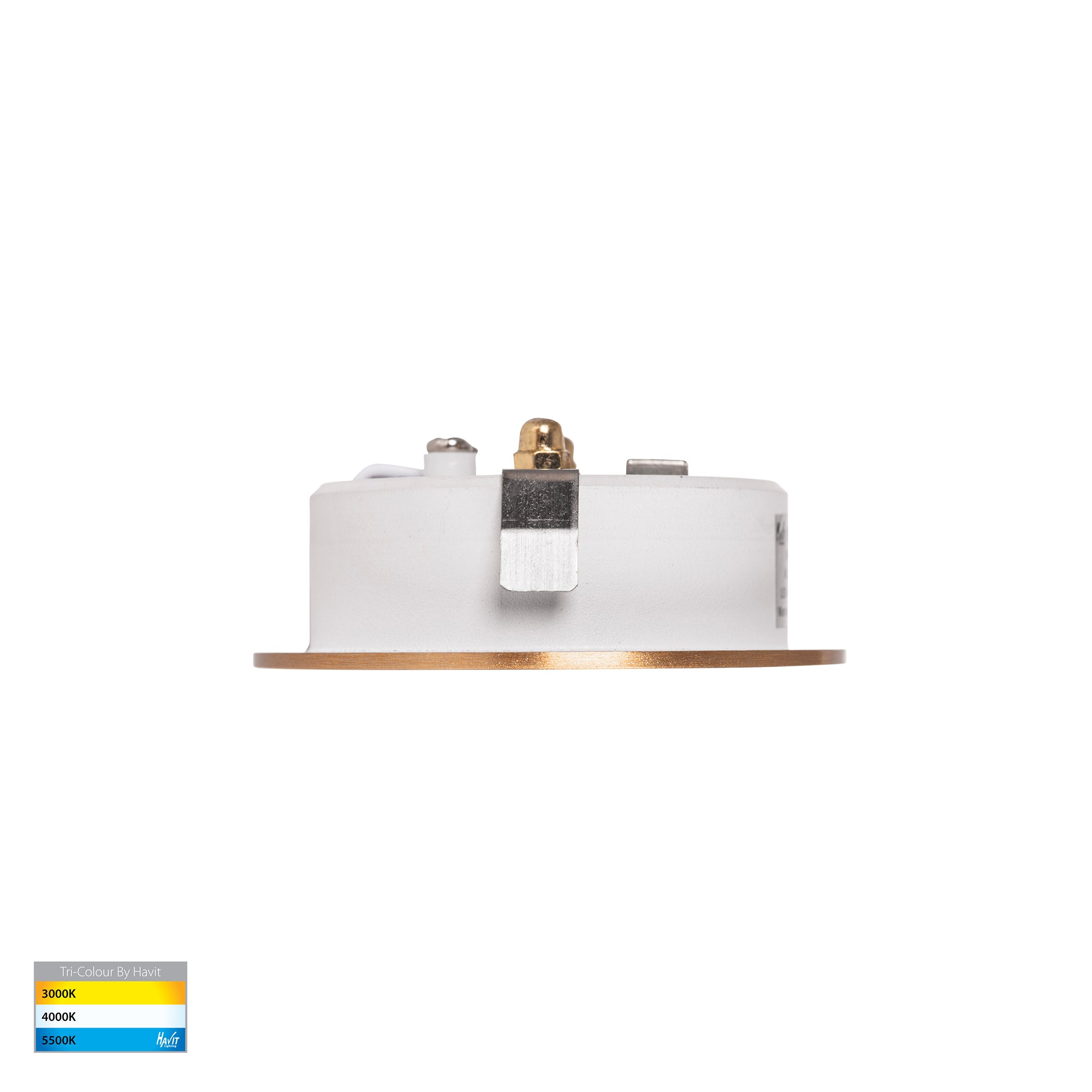 HV8201T-BR - Skap Aluminium Brass Coloured Cabinet Light