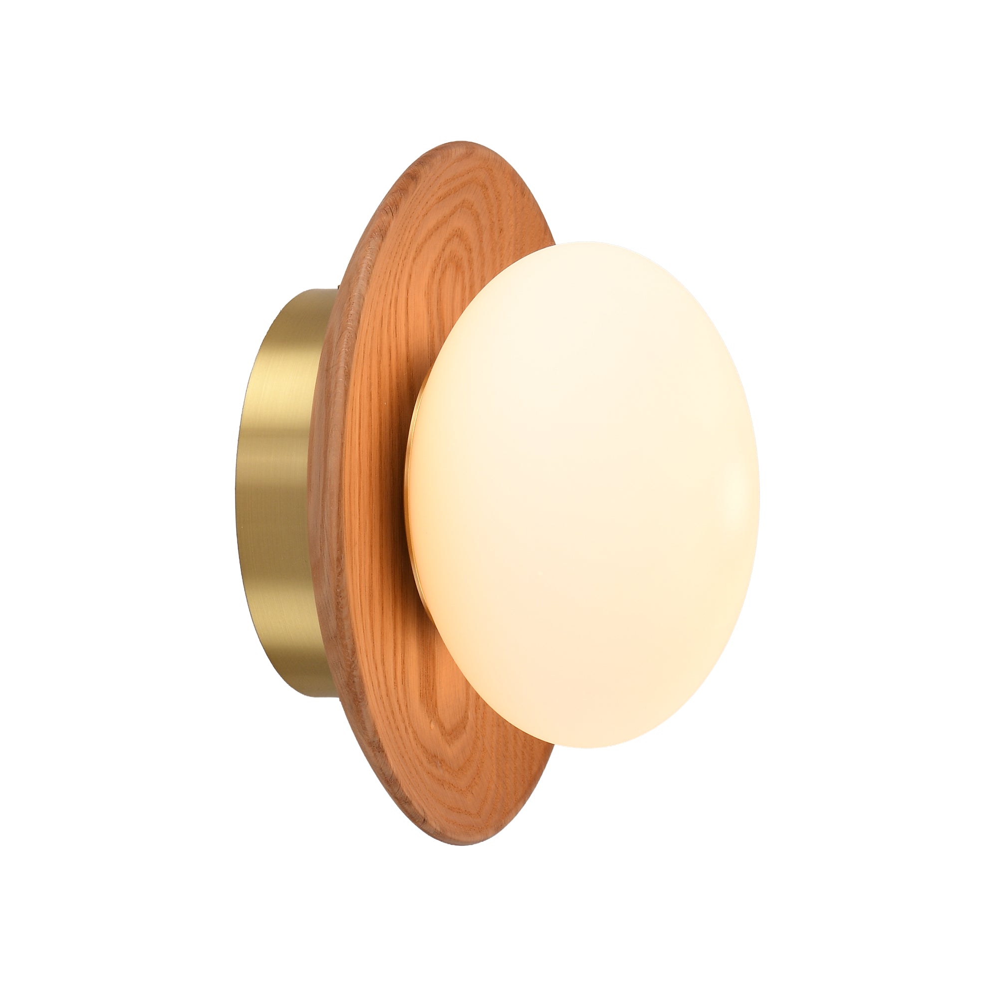 HV8302W-OAK - Holz Oak Timber Wall Light