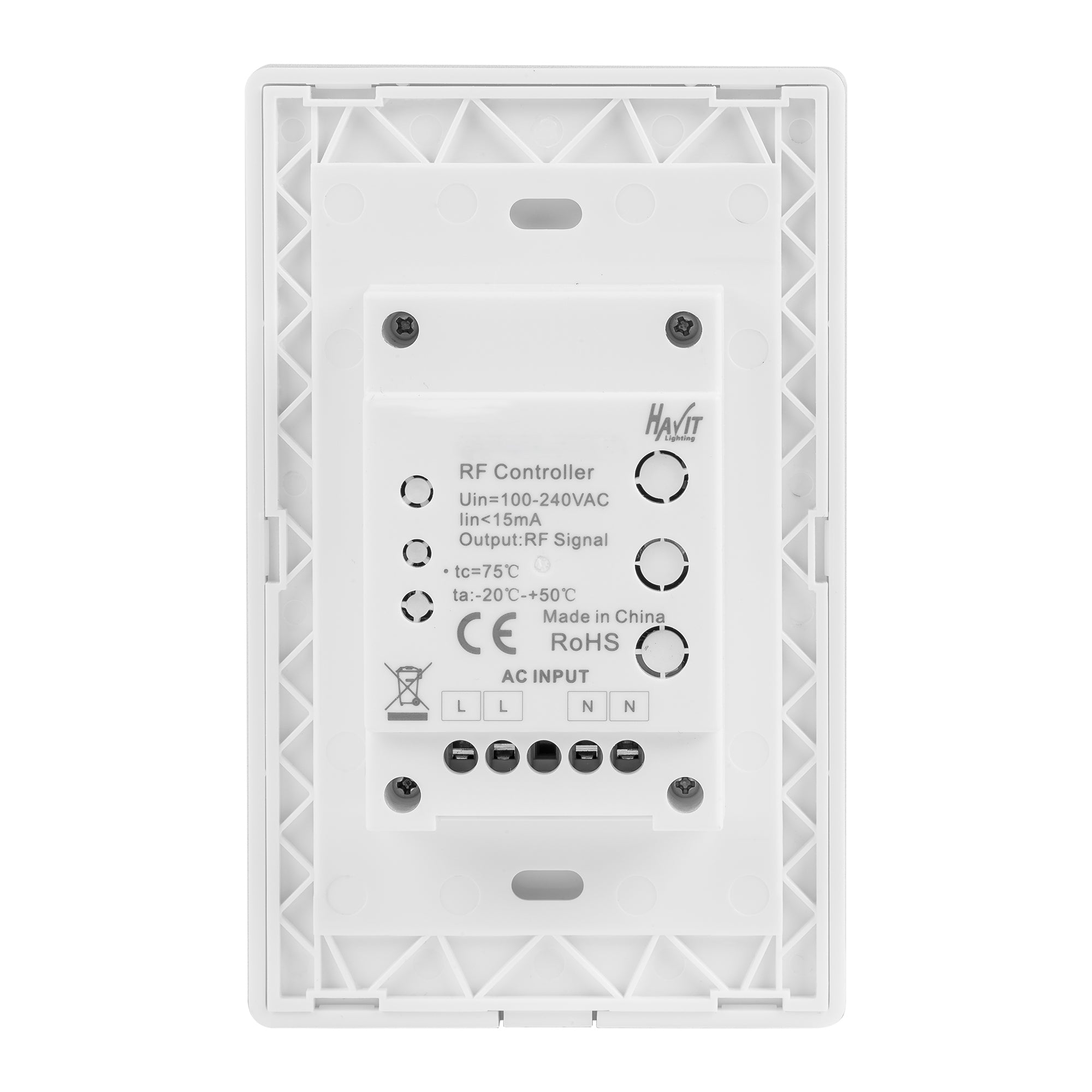 HV9101-2830B+5C - CCT Touch Panel + RF & WIFI Receiver