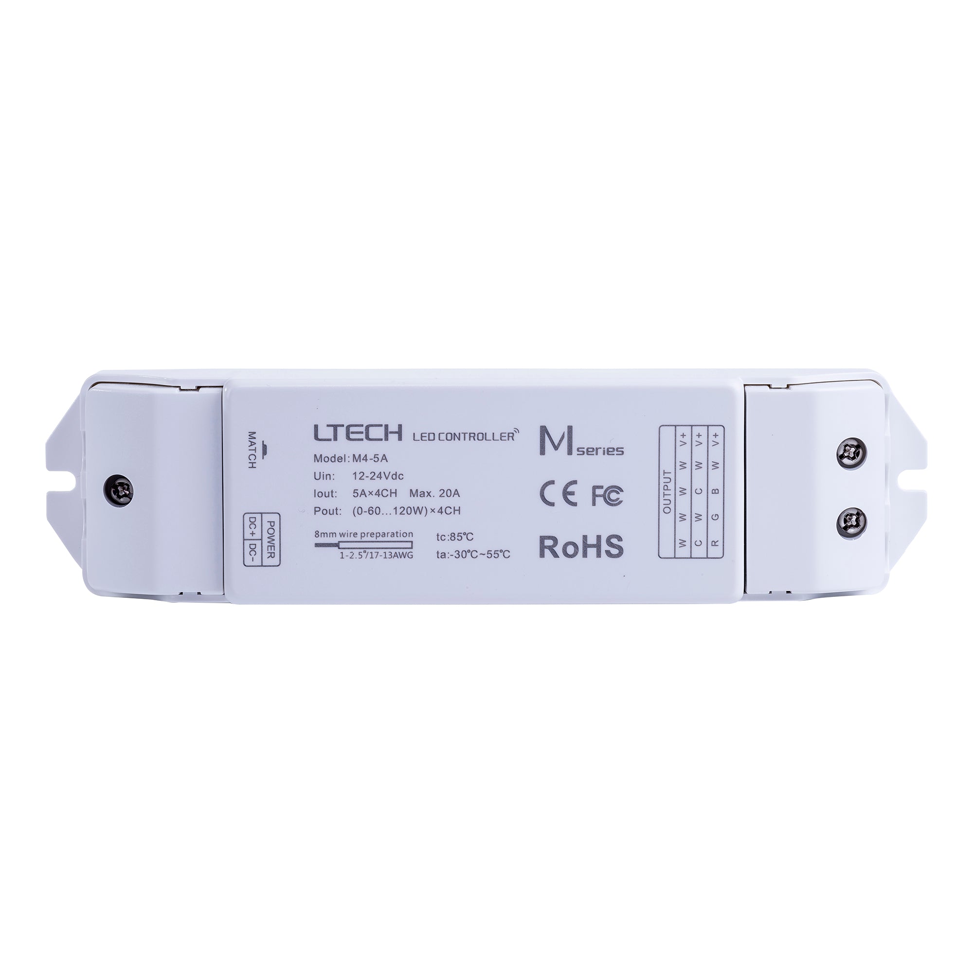 HV9102-M2+M4-5A - CT (Colour Temp) LED Strip Remote Controller