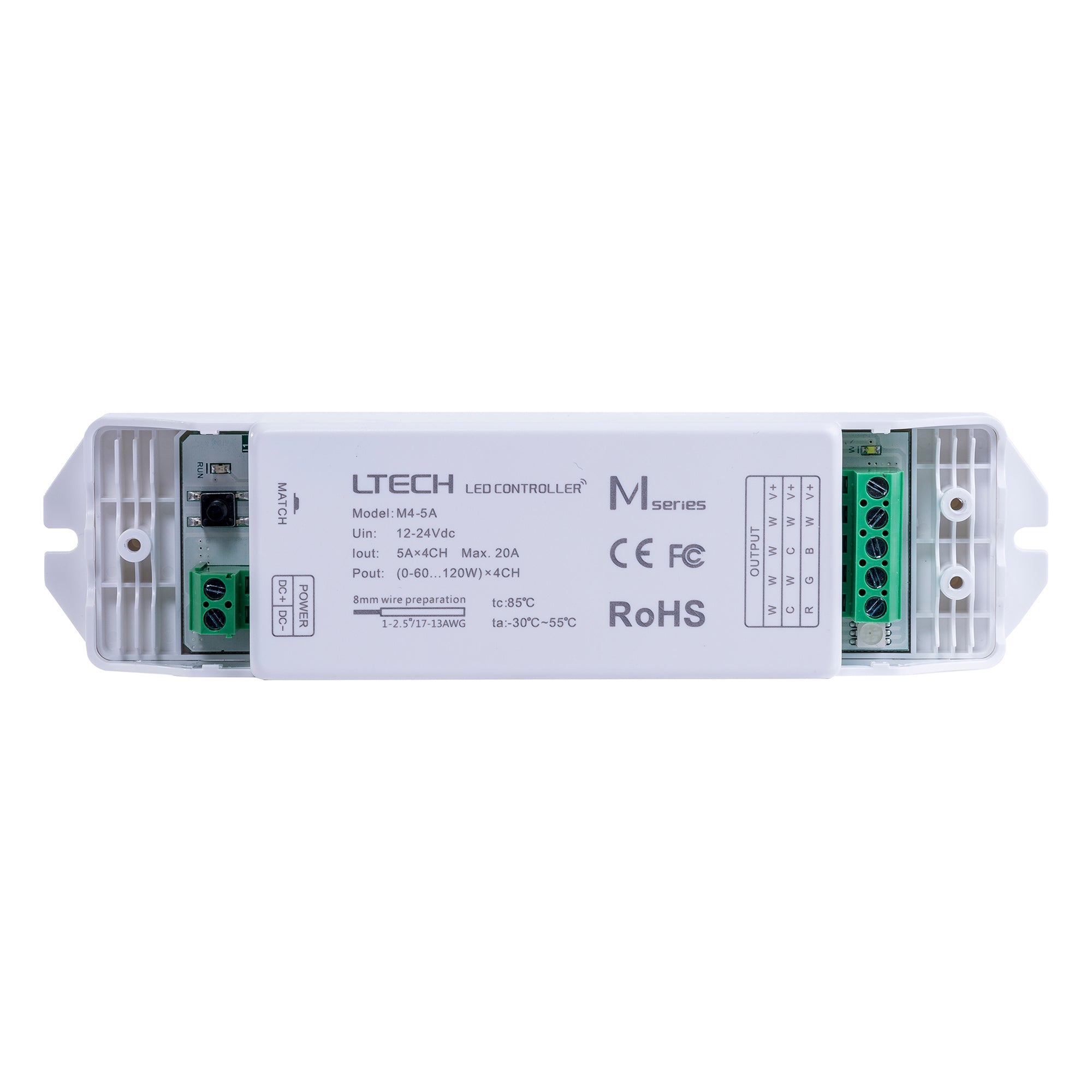 HV9102-M2+M4-5A - CT (Colour Temp) LED Strip Remote Controller