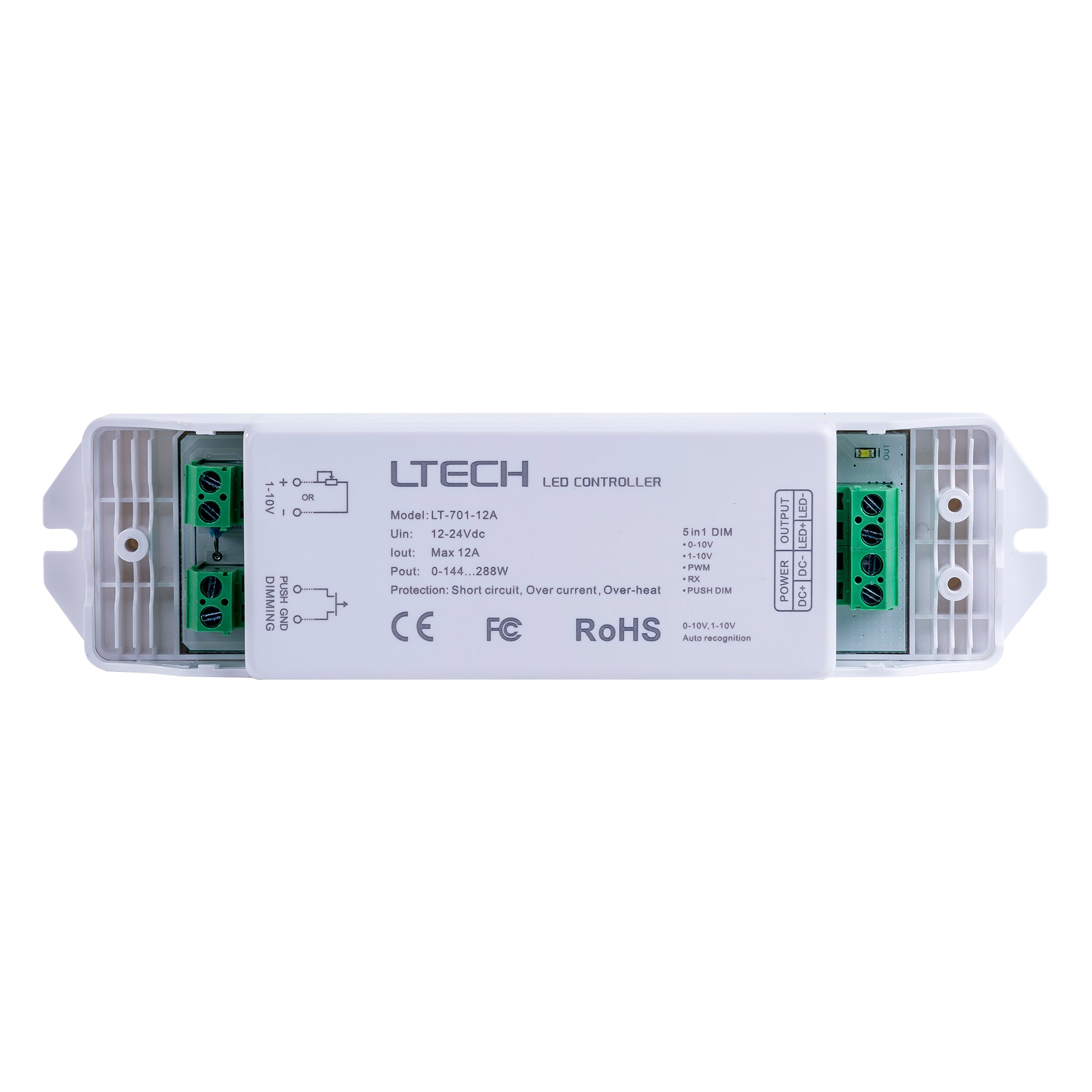 HV9106-LT-701-12A - 0-1/10V LED Strip Controller