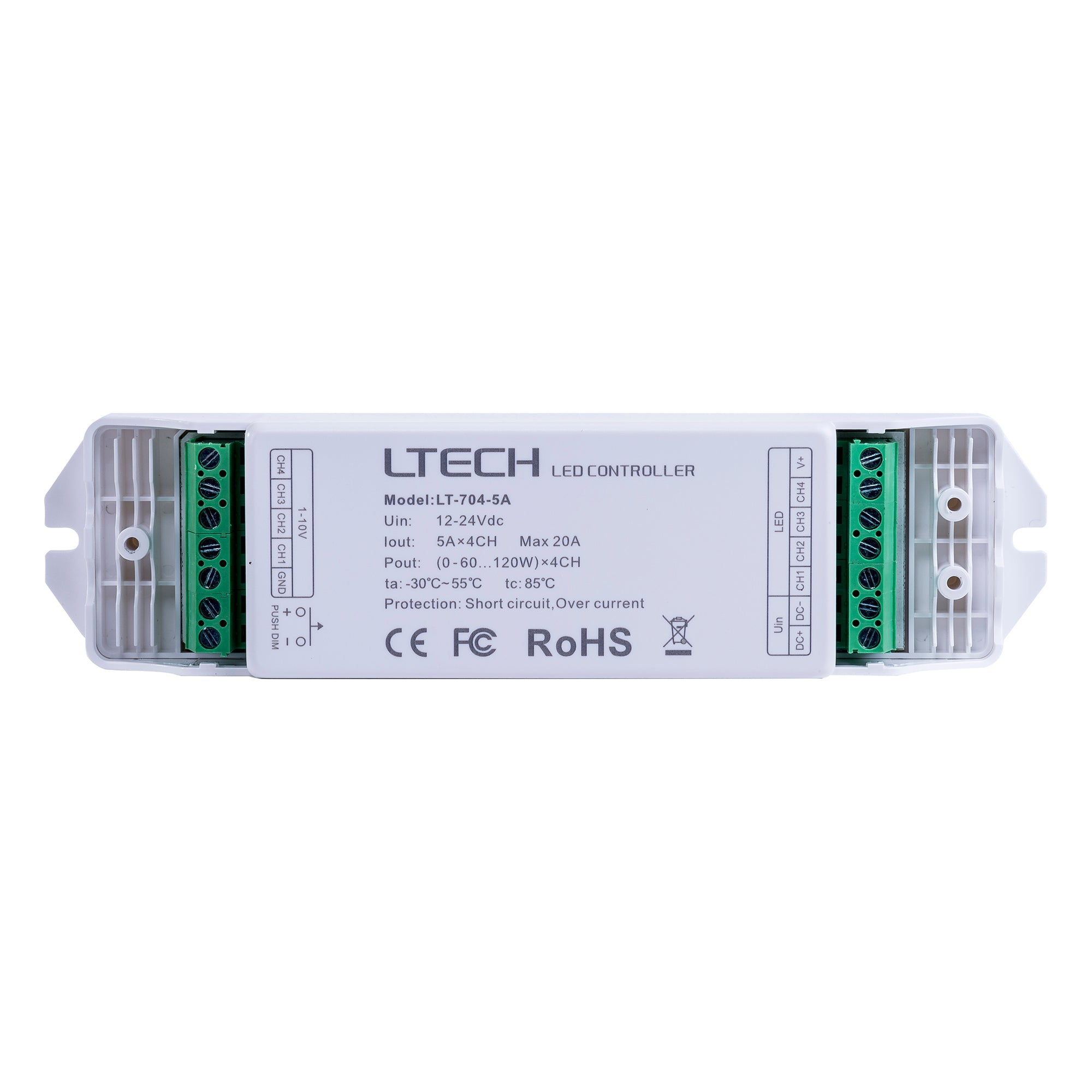 HV9106-LT-704-5A - 0-1/10V RGBW LED Strip Controller