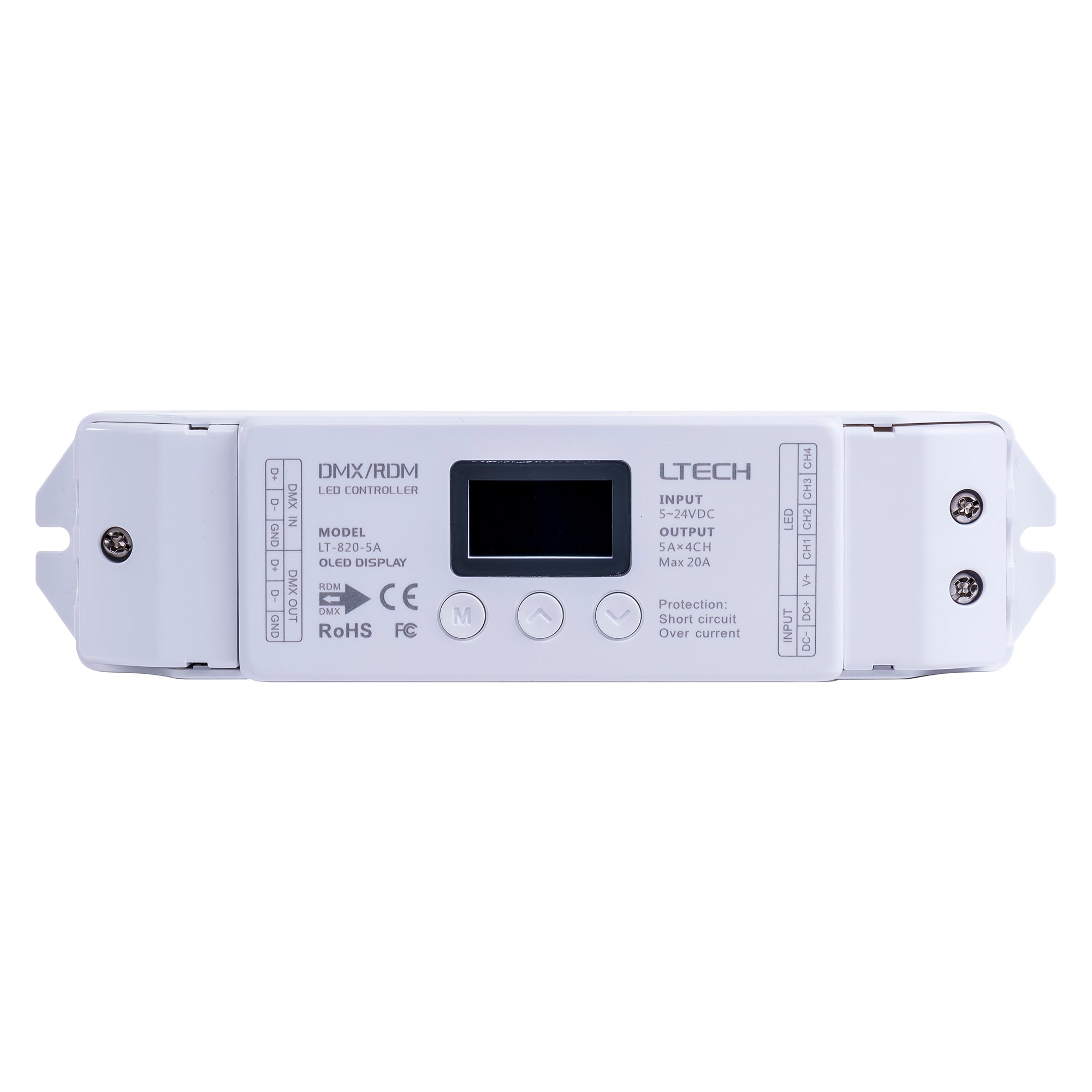 HV9109-LT-820-5A - DMX RGBC or RGBW LED Strip Controller