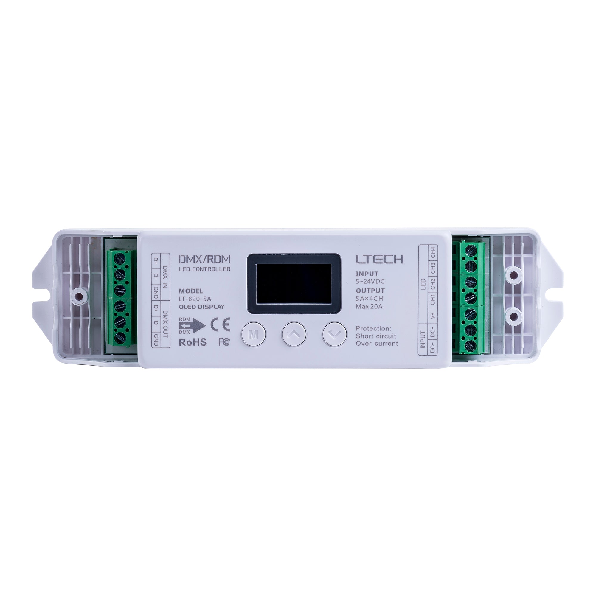 HV9109-LT-820-5A - DMX RGBC or RGBW LED Strip Controller