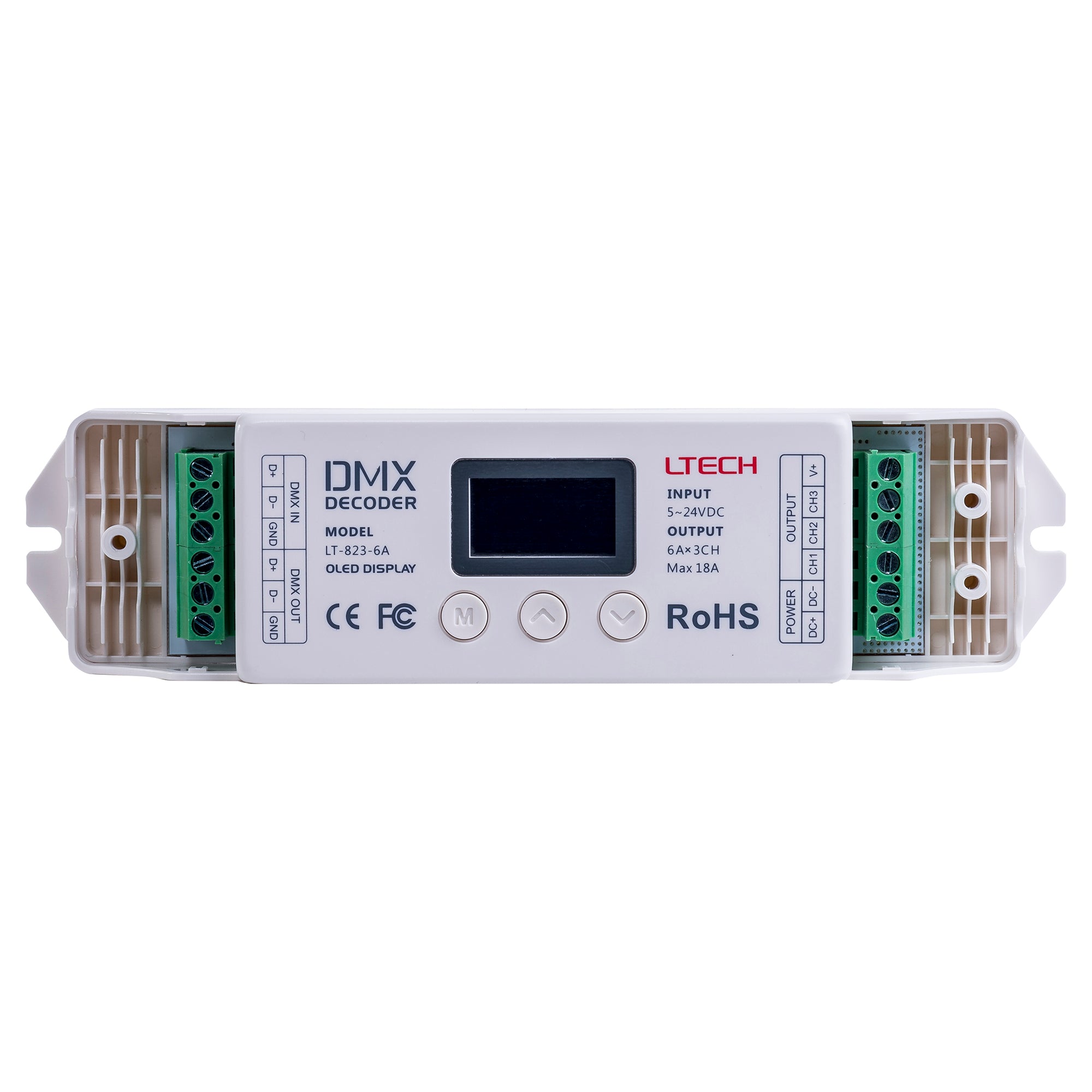 HV9109-LT-823-6A - DMX RGB LED Strip Controller